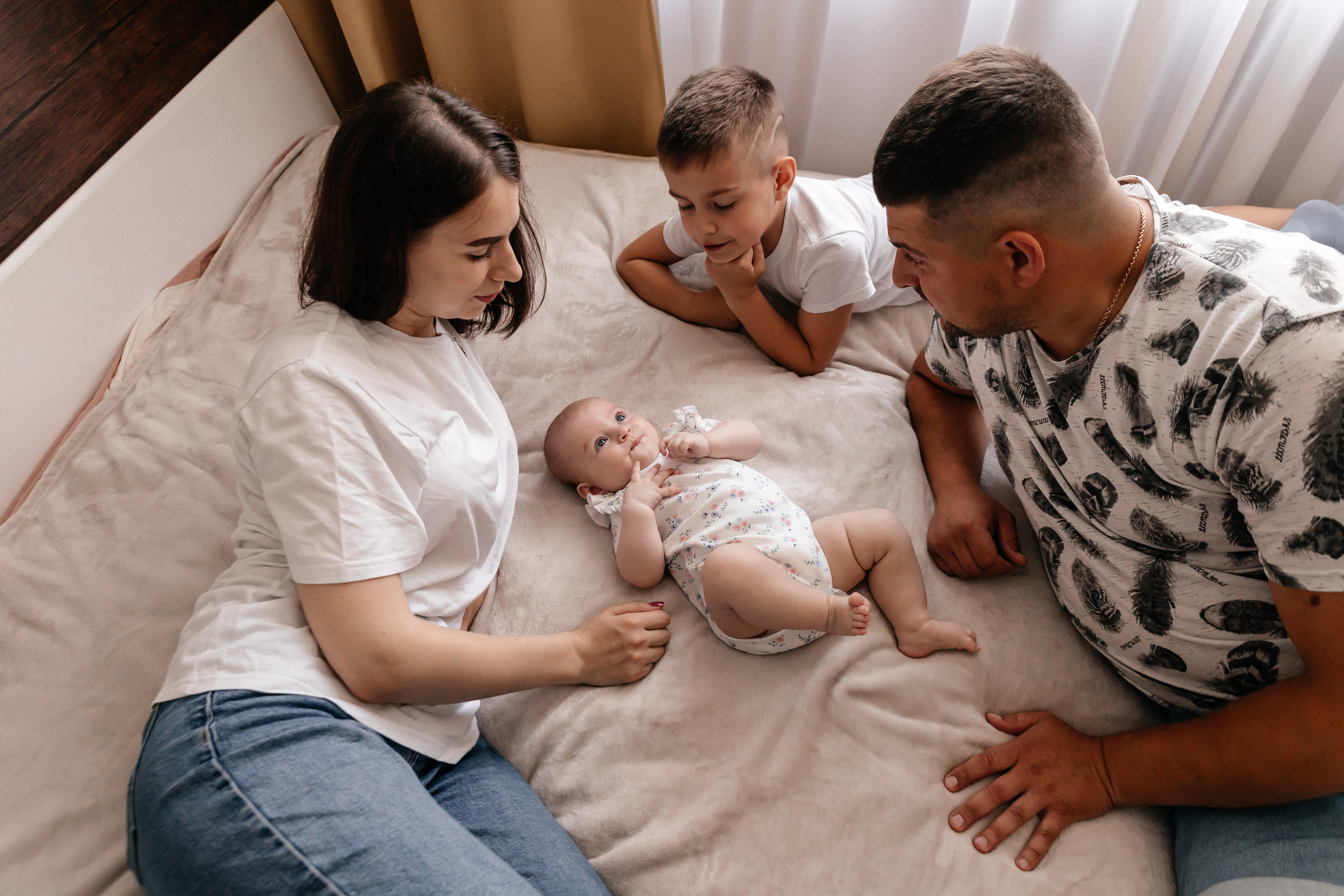 Наташа, Денис, Артем и Полина. Семейный фотограф Минск Усова Ольга