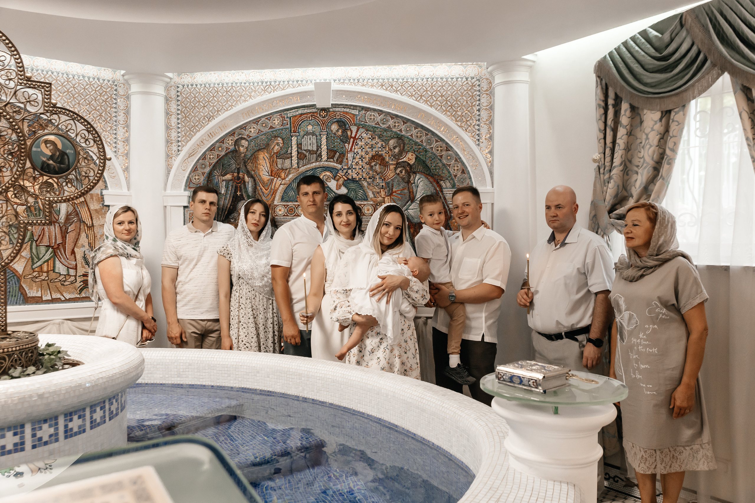 Крещение Мии. Семейный фотограф Минск Усова Ольга