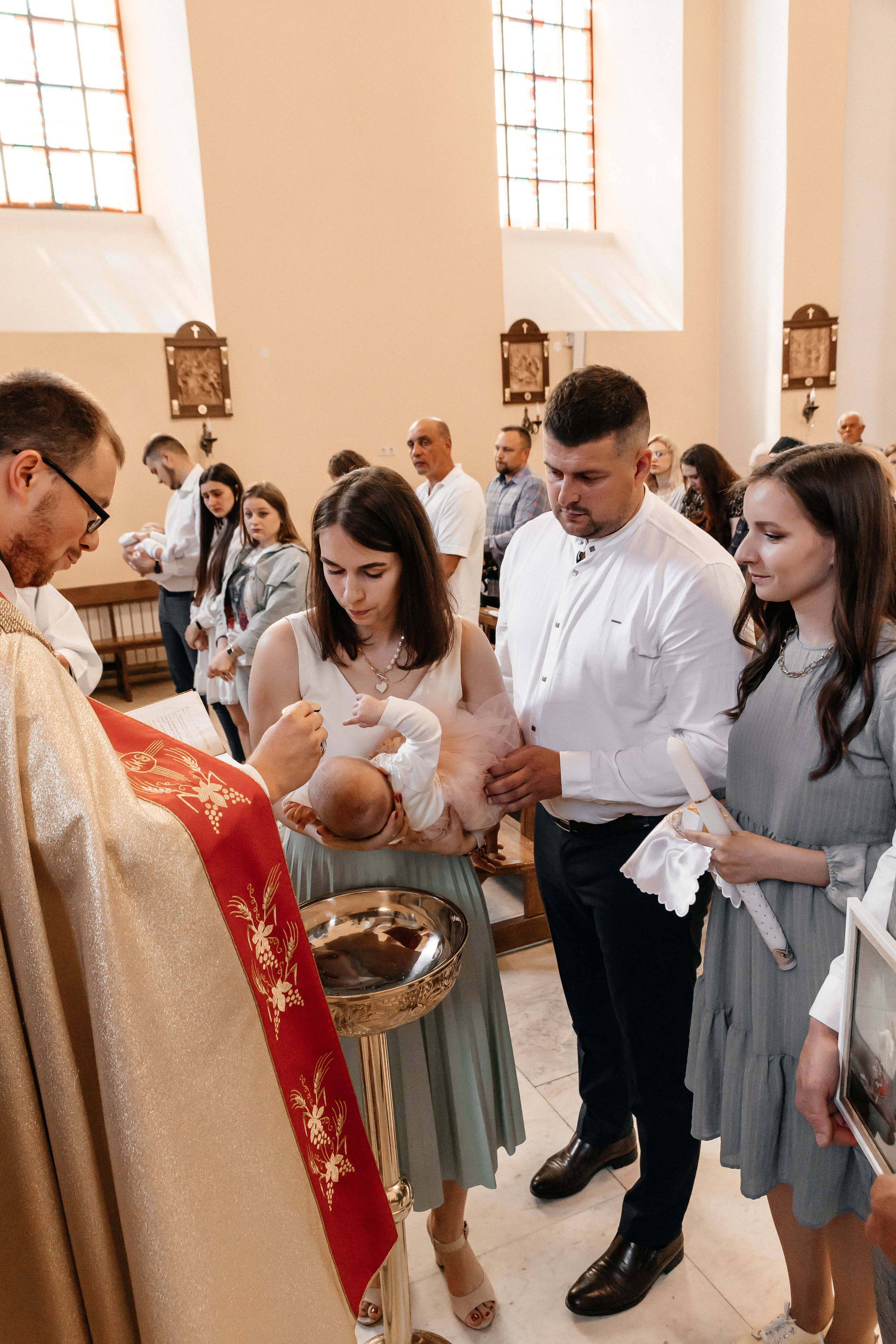 Крещение Полины. Семейный фотограф Минск Усова Ольга