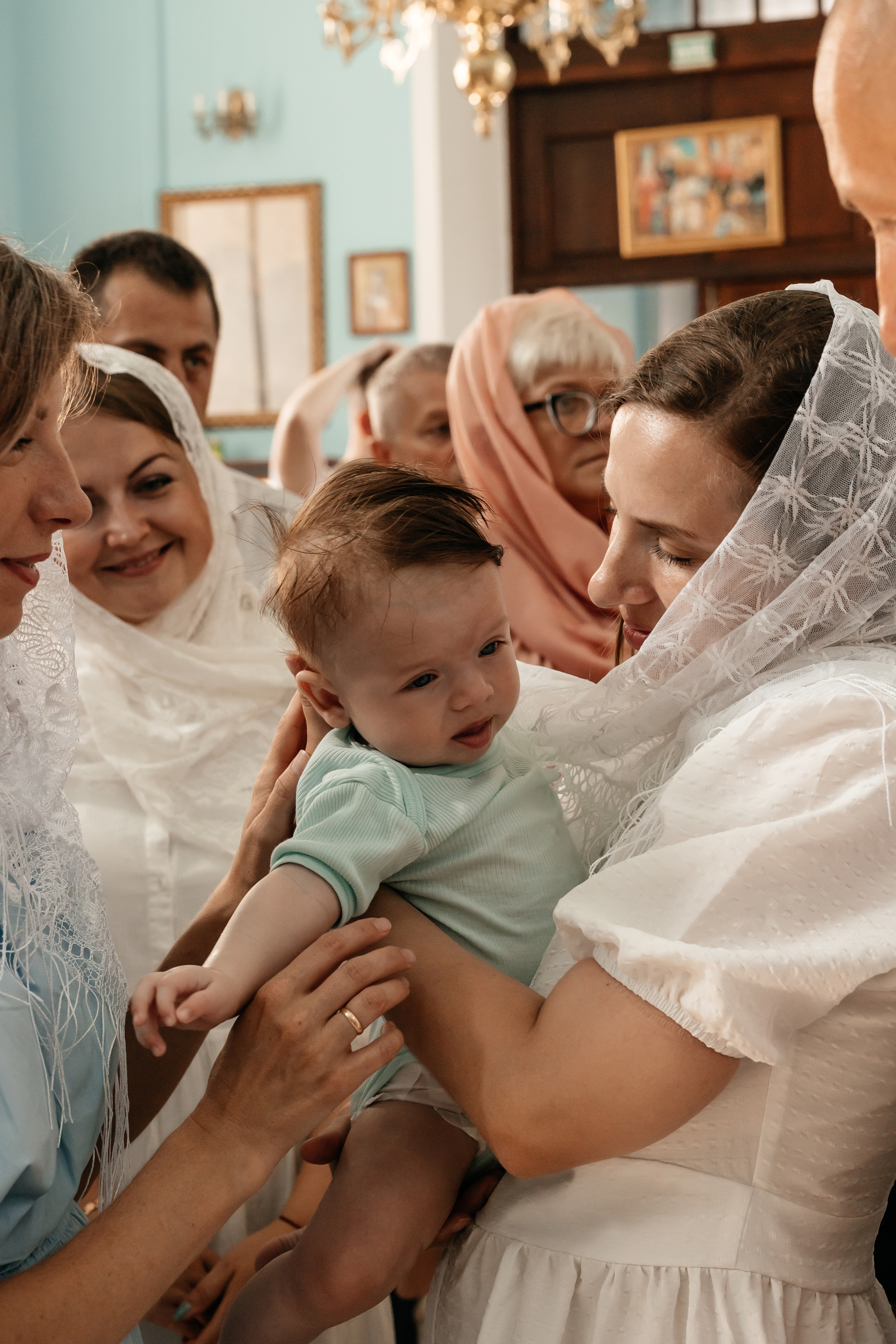Крещение Никиты. Семейный фотограф Минск Усова Ольга