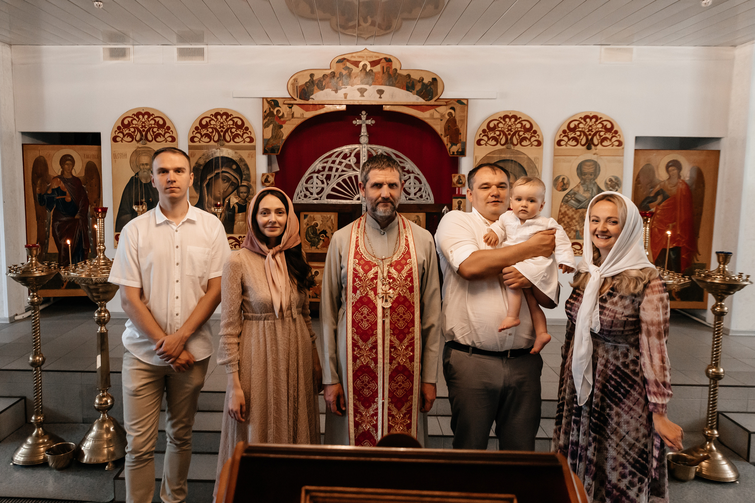 Крещение Никиты. Семейный фотограф Минск Усова Ольга