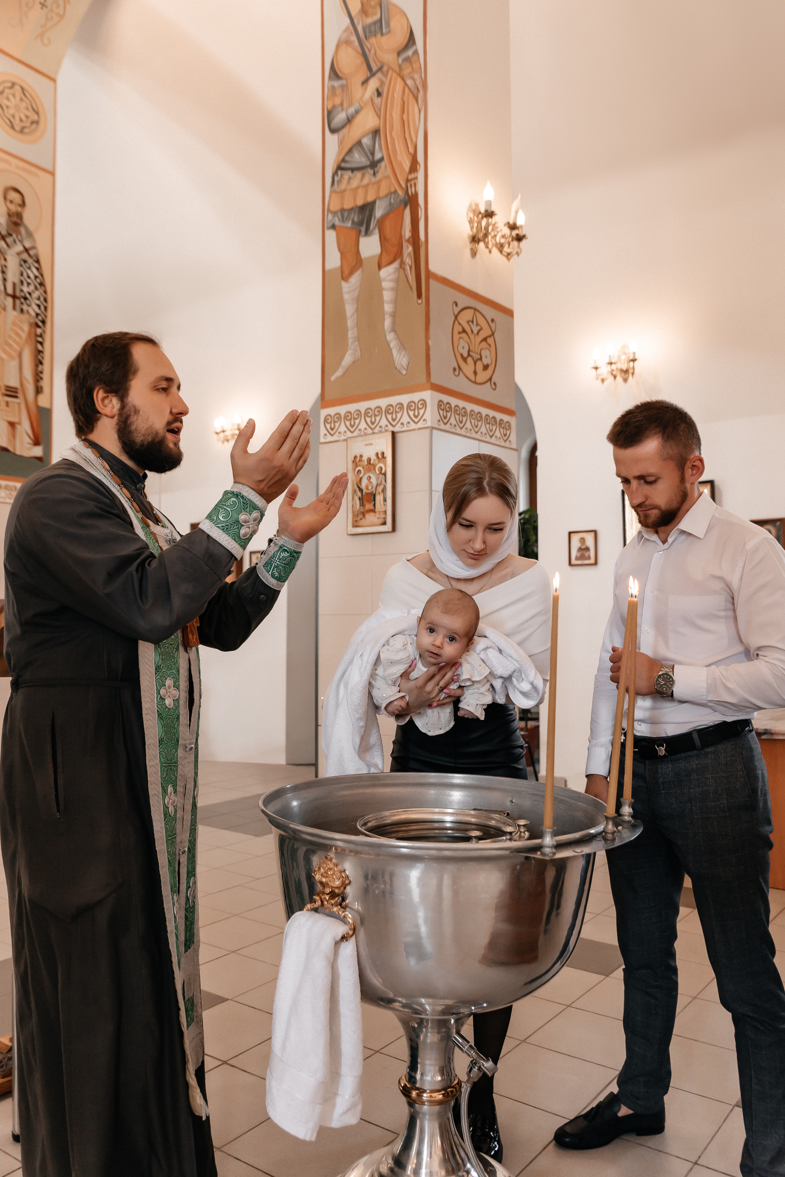 Крещение Анисии. Семейный фотограф Минск Усова Ольга
