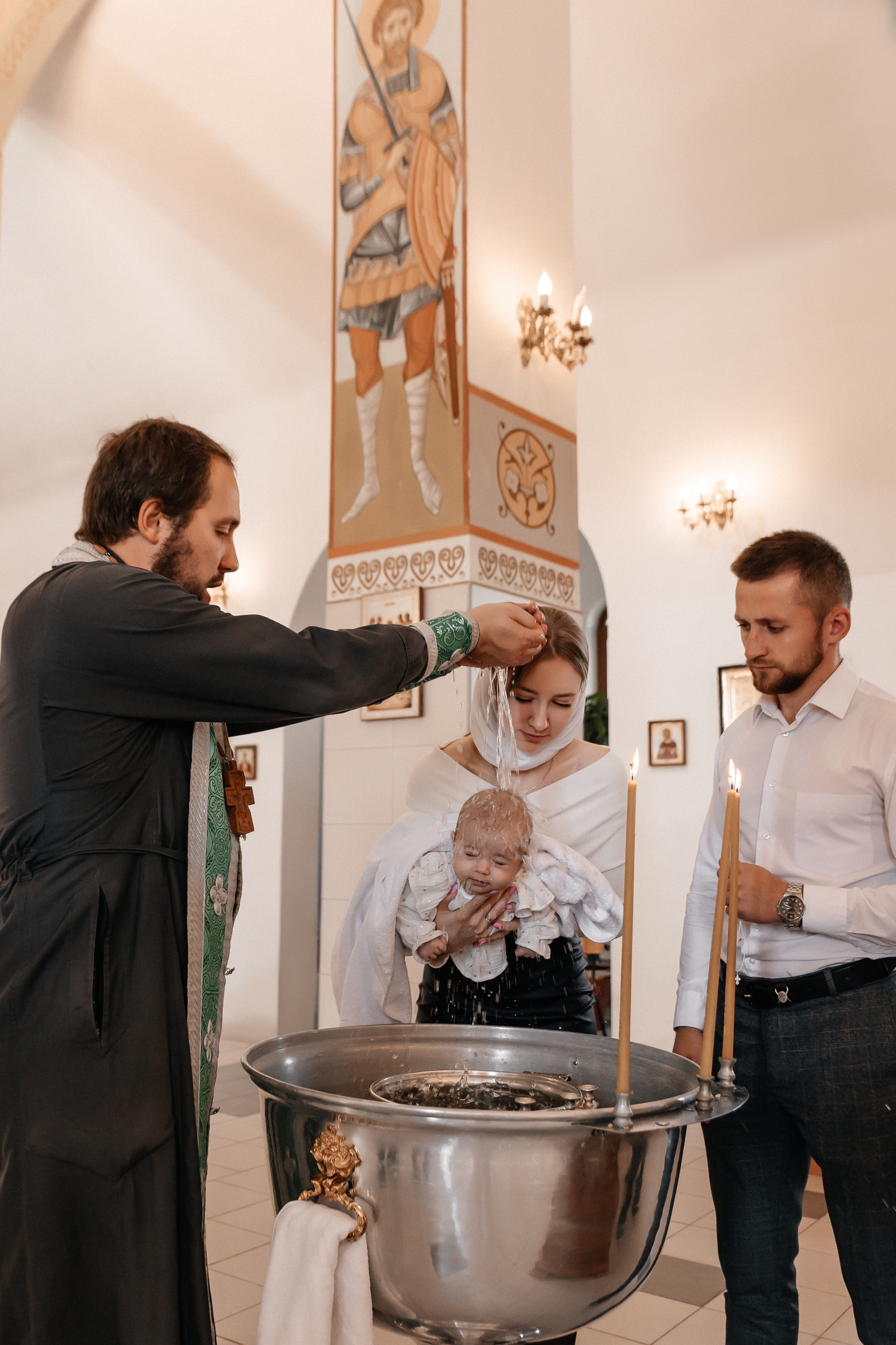 Крещение Анисии. Семейный фотограф Минск Усова Ольга