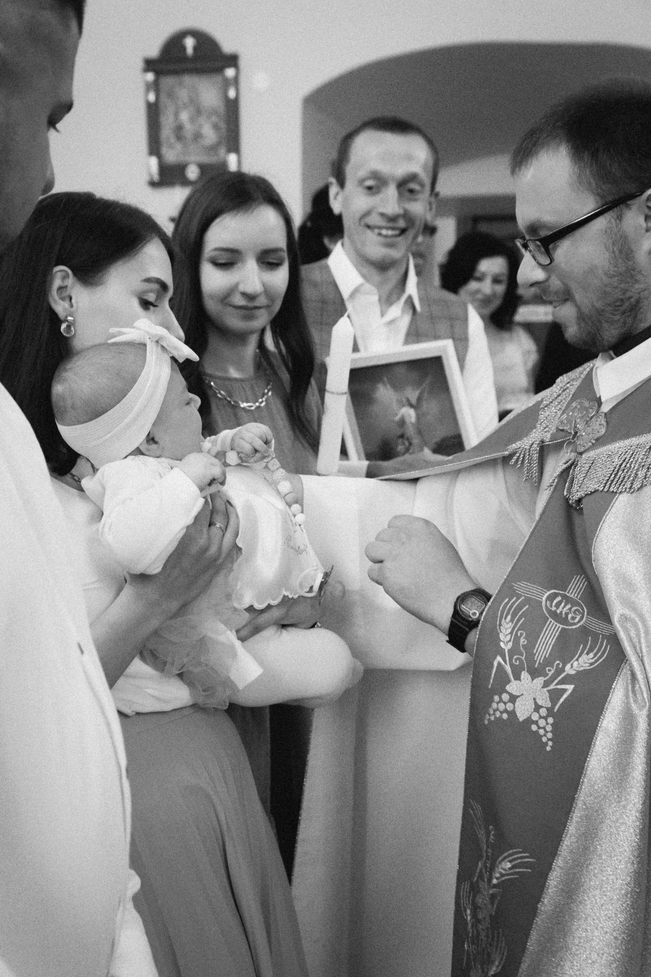 Крещение Полины. Семейный фотограф Минск Усова Ольга