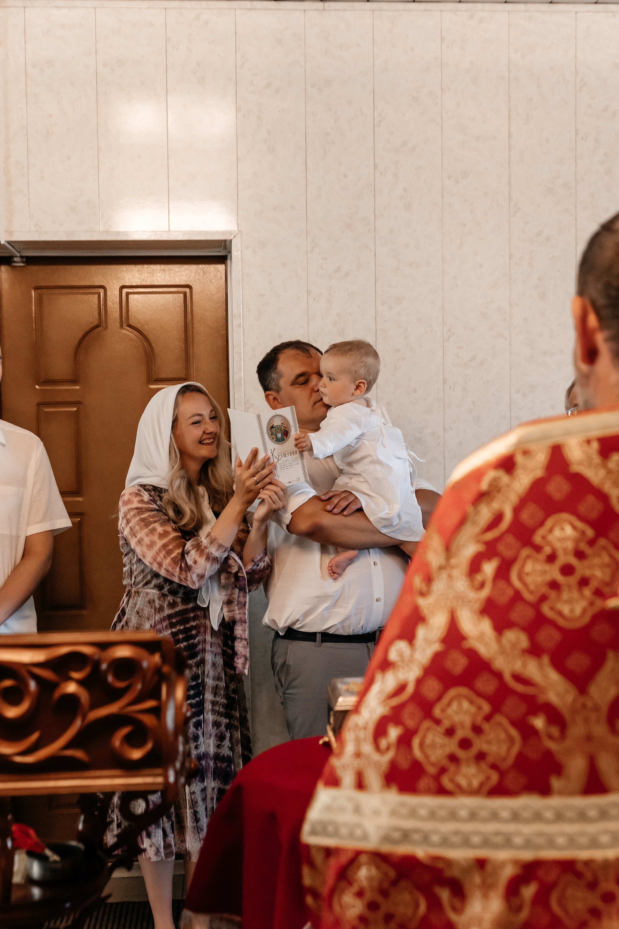 Крещение Никиты. Семейный фотограф Минск Усова Ольга