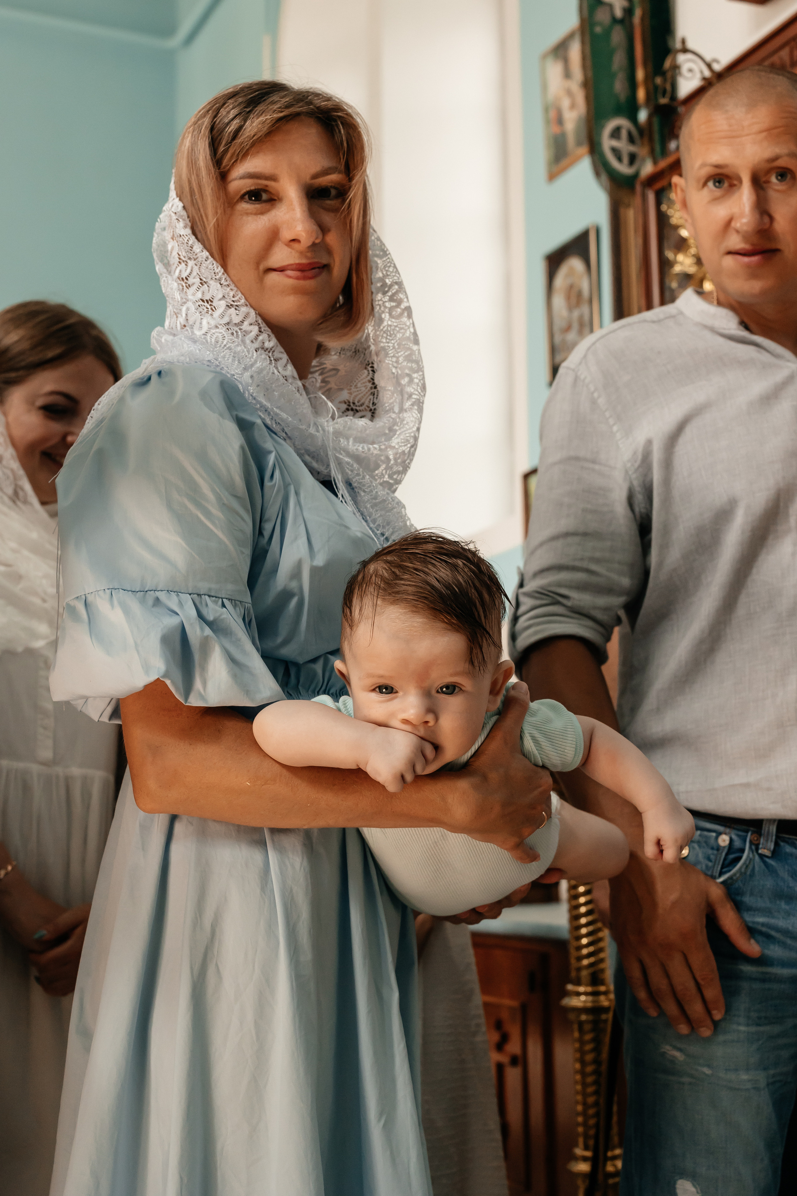 Крещение Никиты. Семейный фотограф Минск Усова Ольга