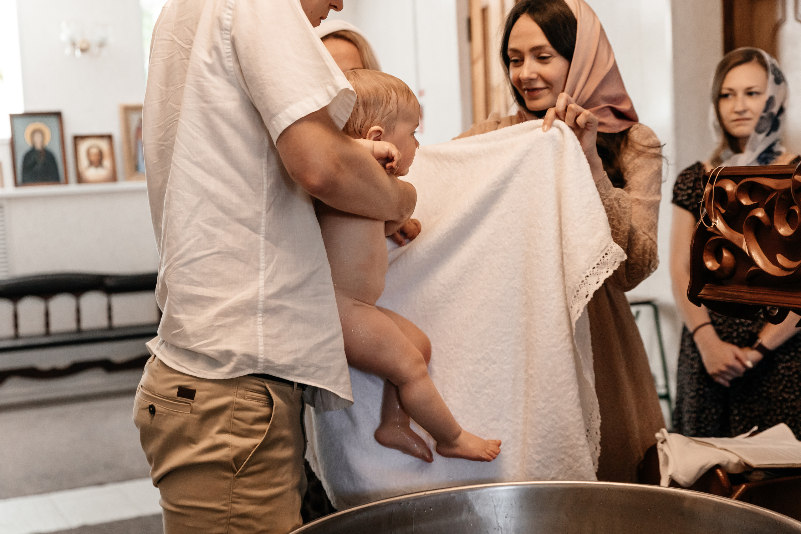 Крещение Никиты. Семейный фотограф Минск Усова Ольга