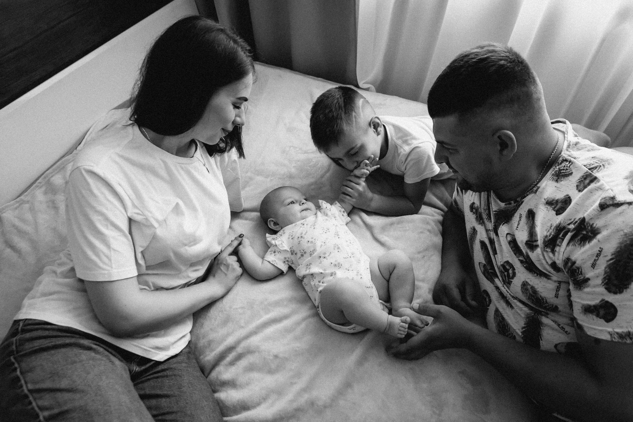 Наташа, Денис, Артем и Полина. Семейный фотограф Минск Усова Ольга