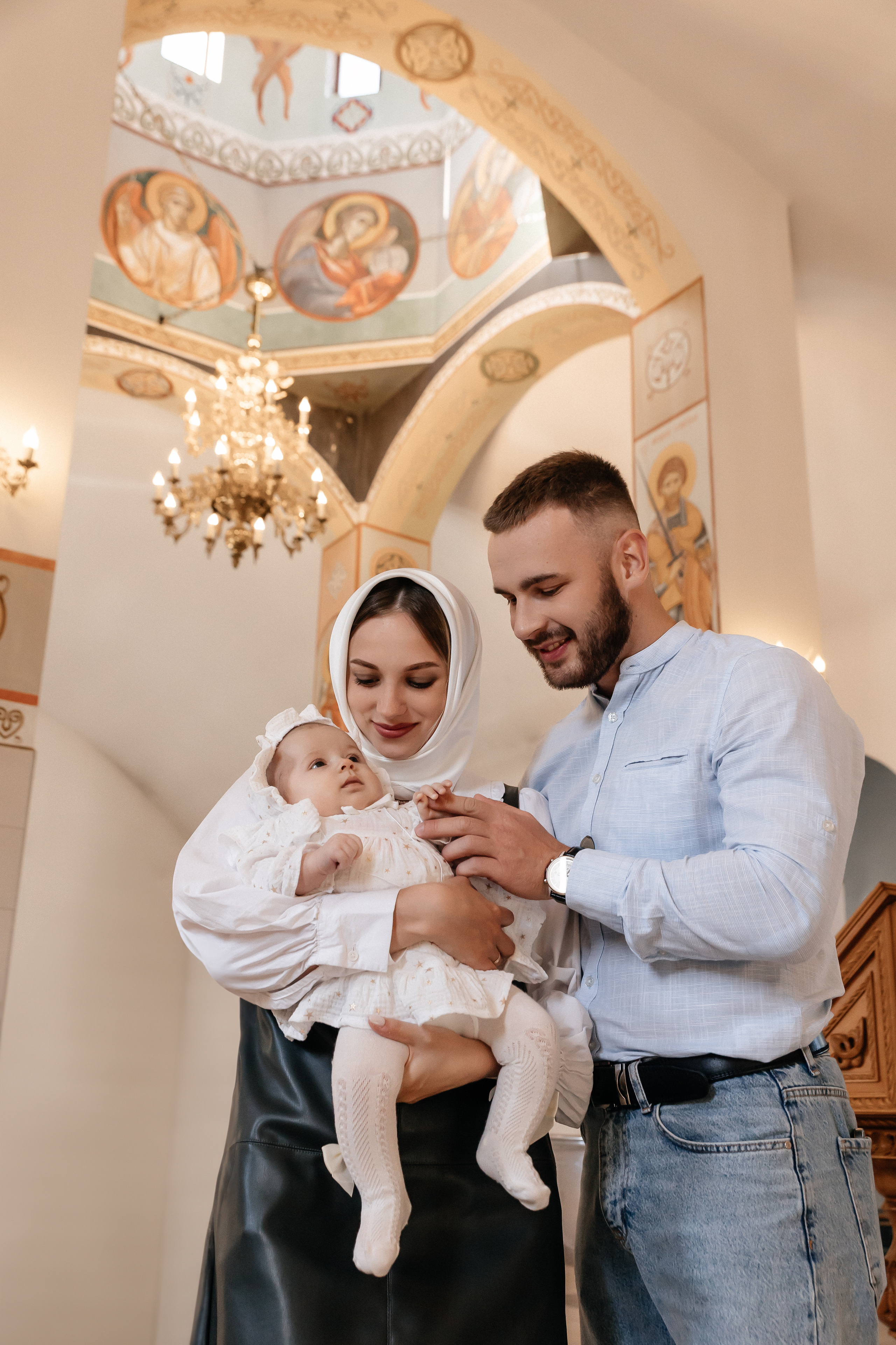 Крещение Анисии. Семейный фотограф Минск Усова Ольга