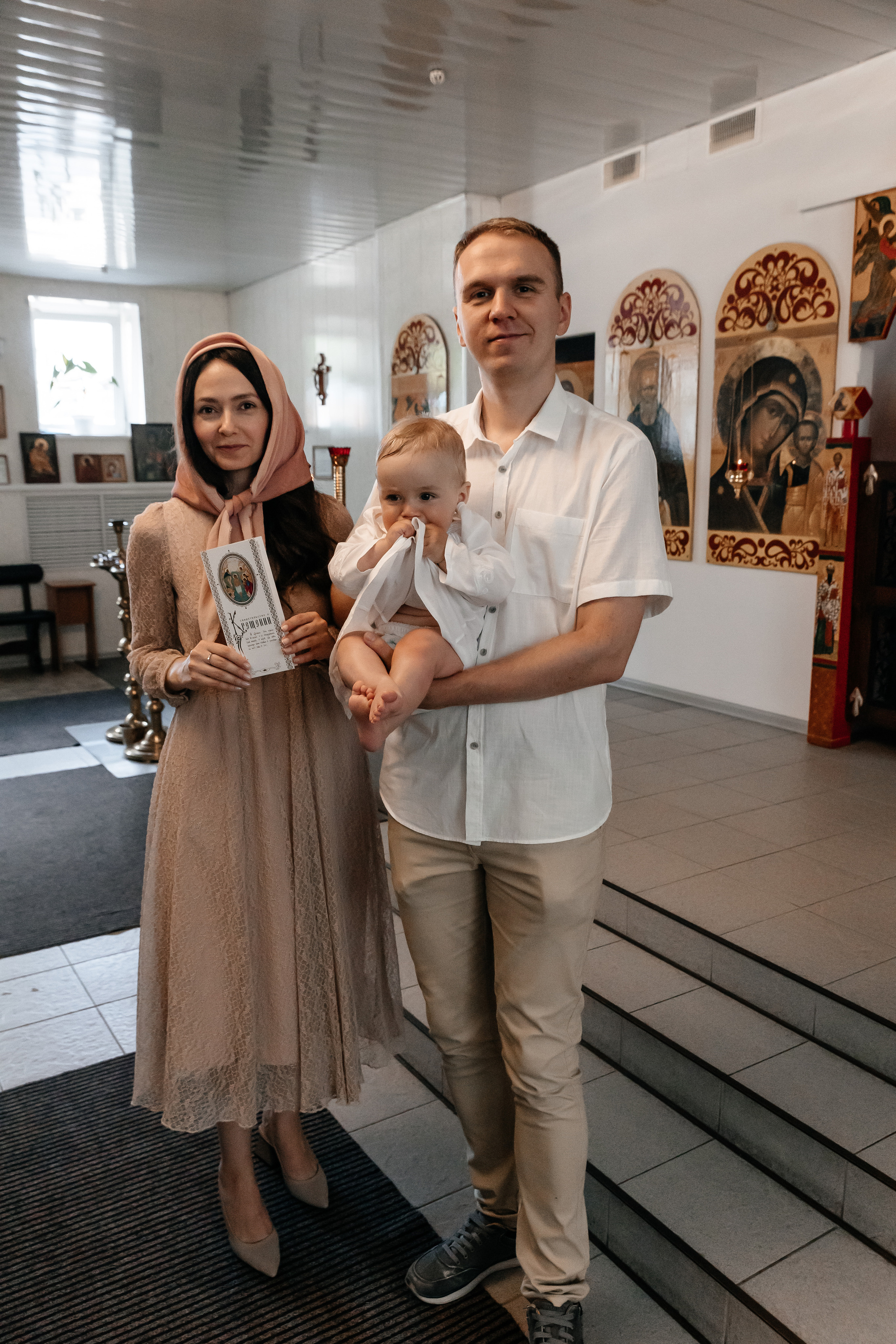 Крещение Никиты. Семейный фотограф Минск Усова Ольга