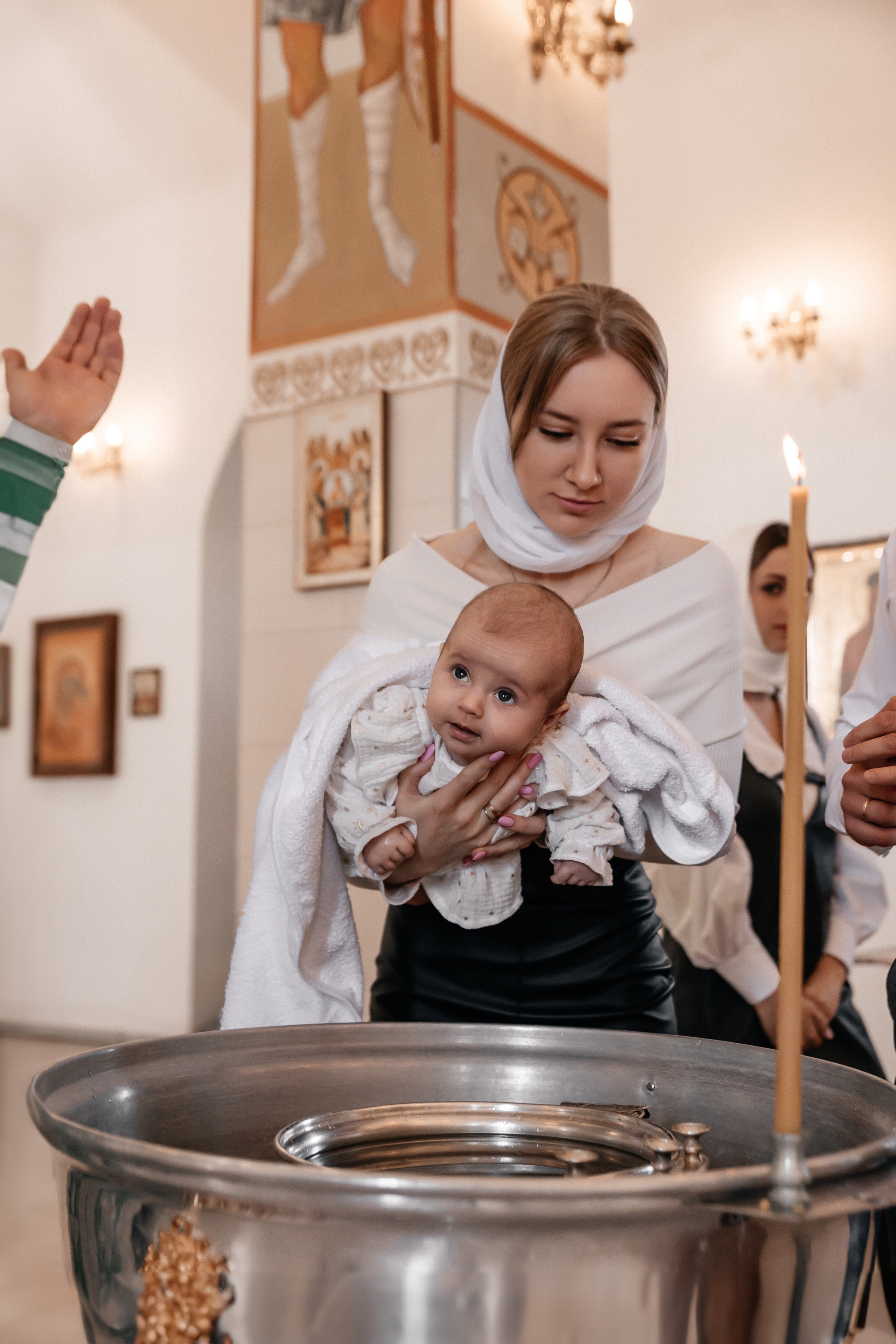 Крещение Анисии. Семейный фотограф Минск Усова Ольга