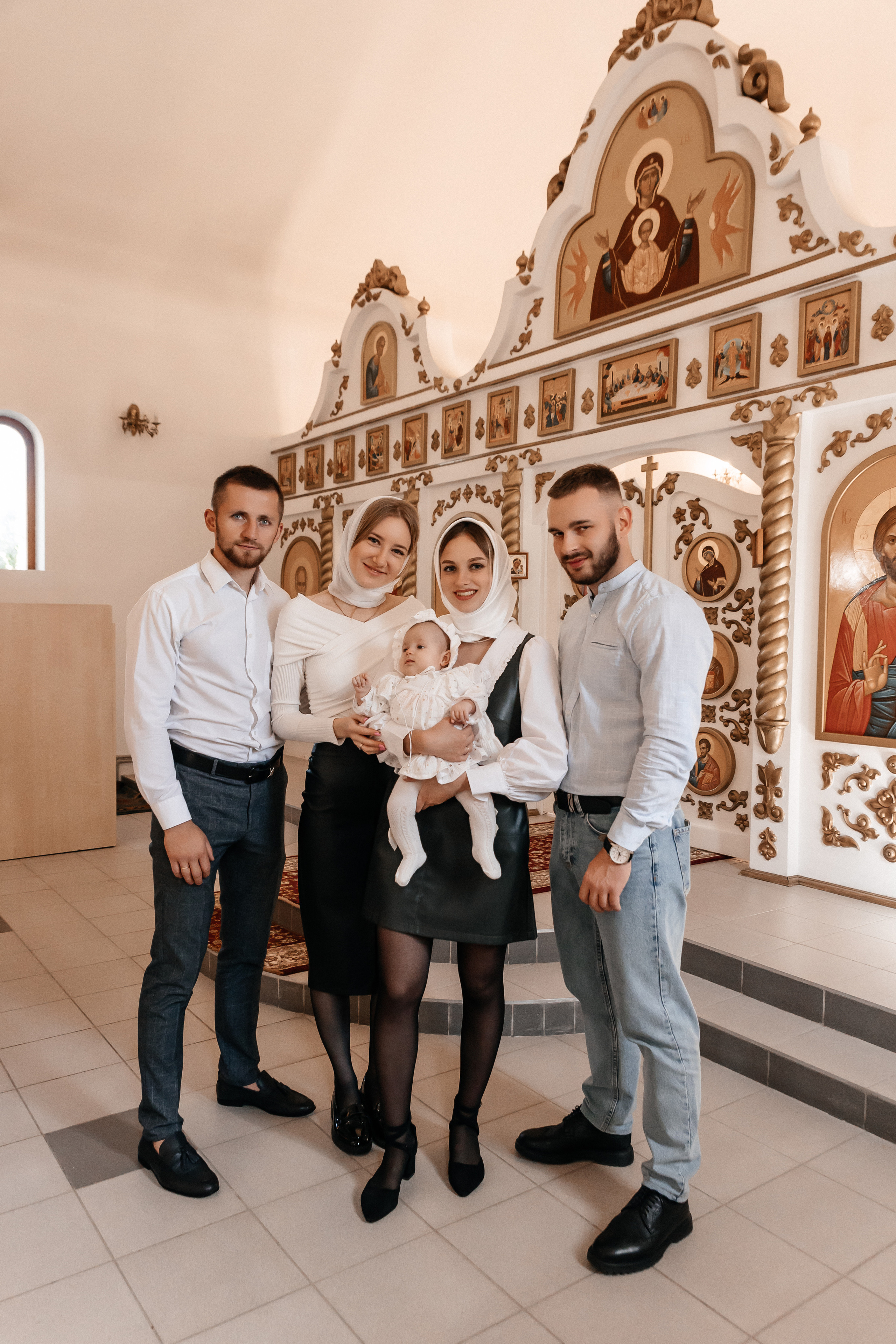 Крещение Анисии. Семейный фотограф Минск Усова Ольга