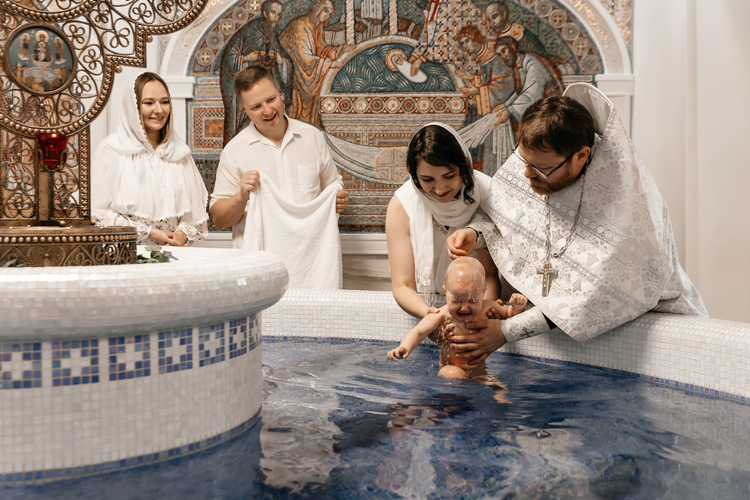 Крещение Мии. Семейный фотограф Минск Усова Ольга
