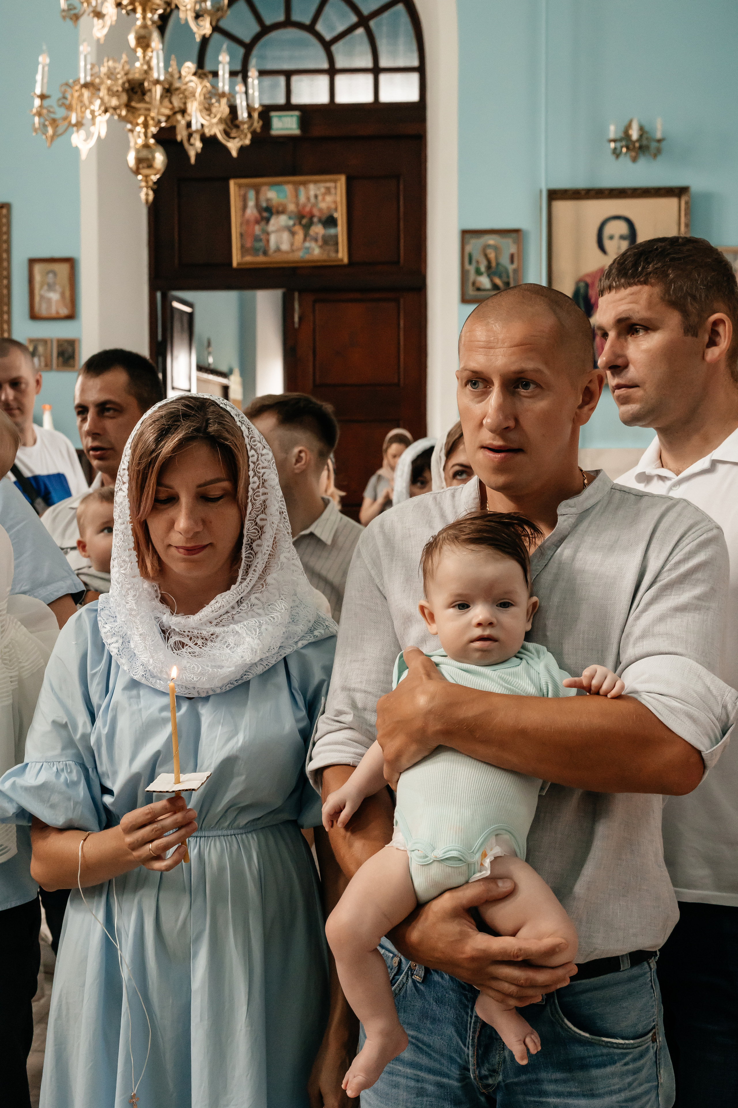 Крещение Никиты. Семейный фотограф Минск Усова Ольга
