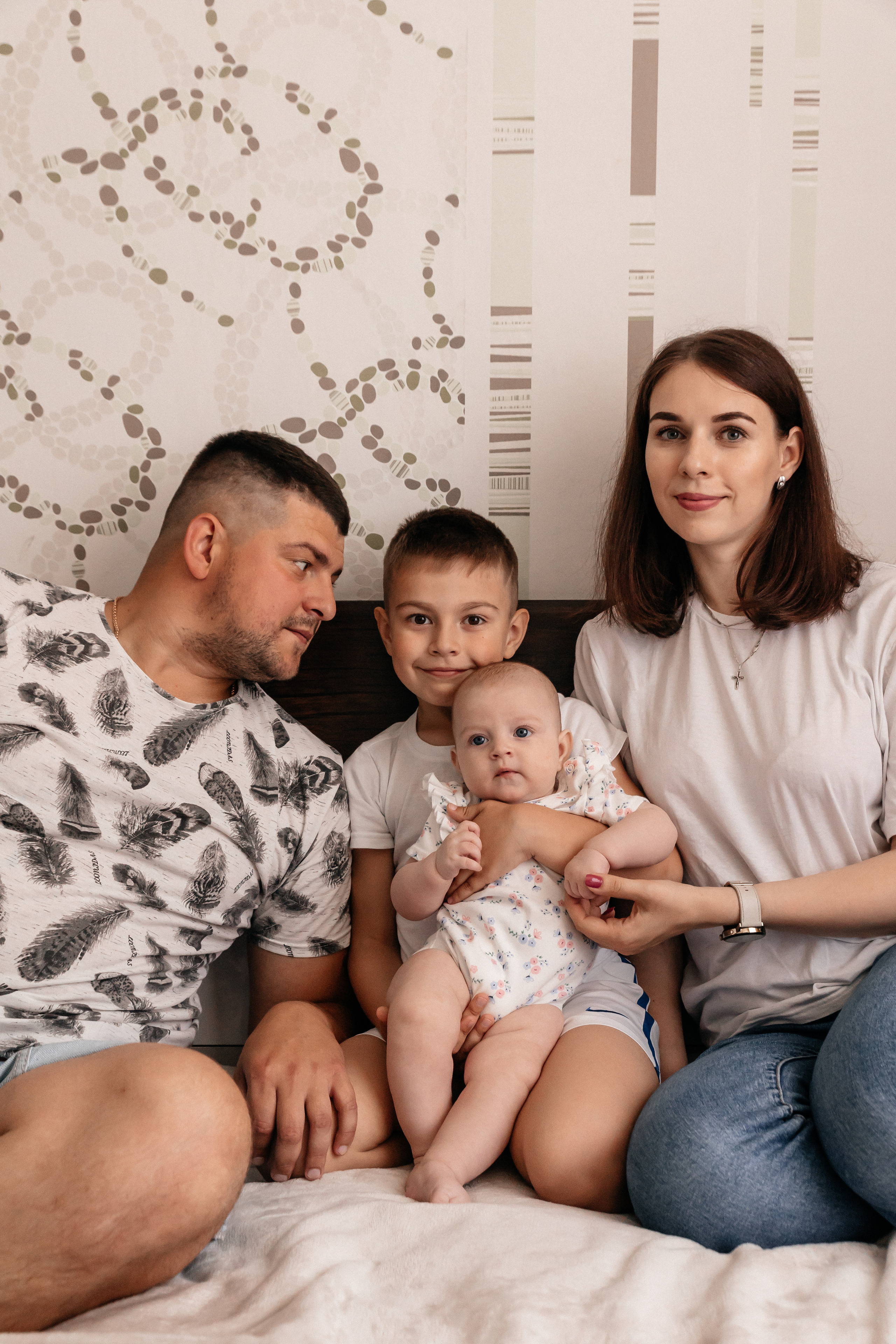 Наташа, Денис, Артем и Полина. Семейный фотограф Минск Усова Ольга