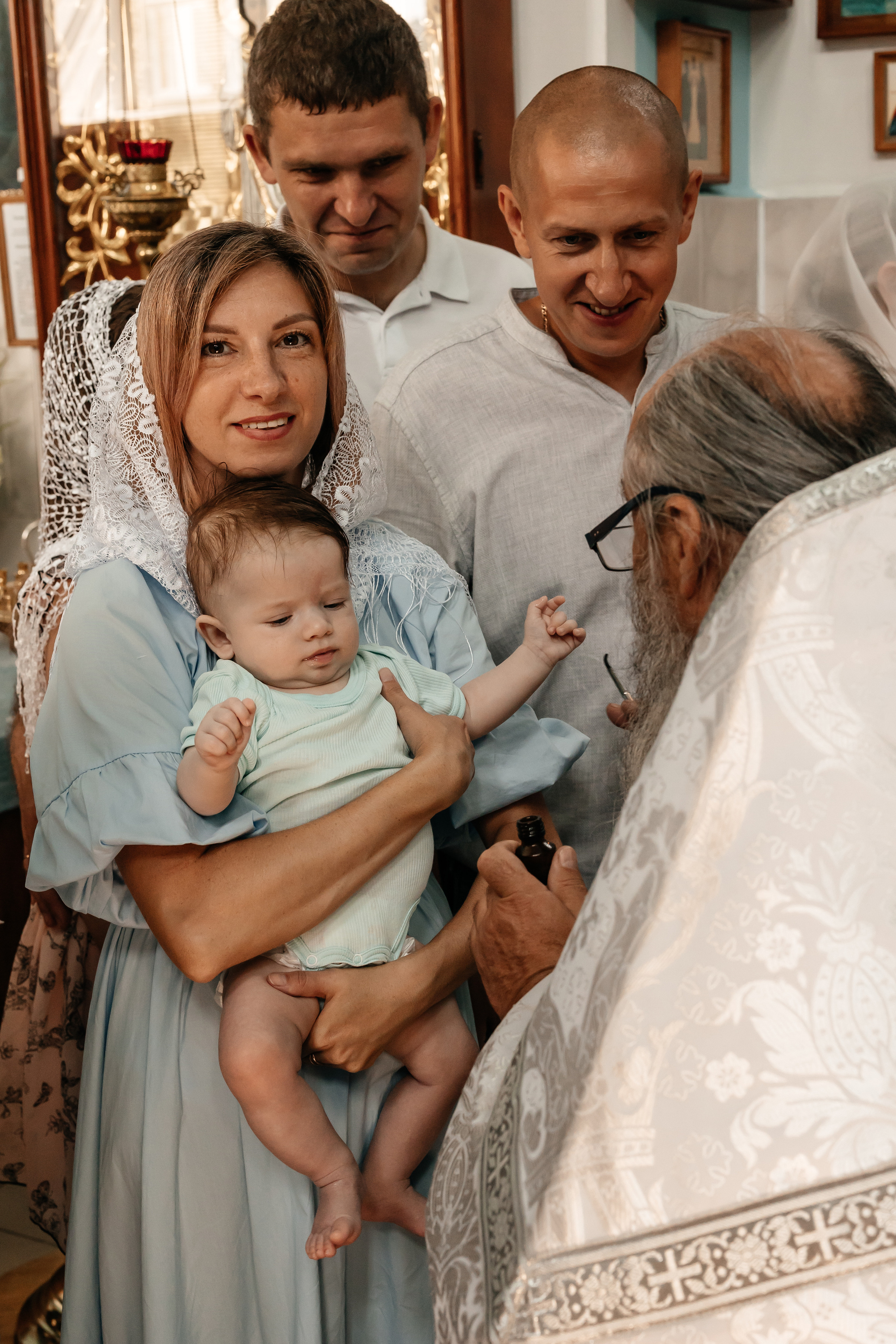 Крещение Никиты. Семейный фотограф Минск Усова Ольга