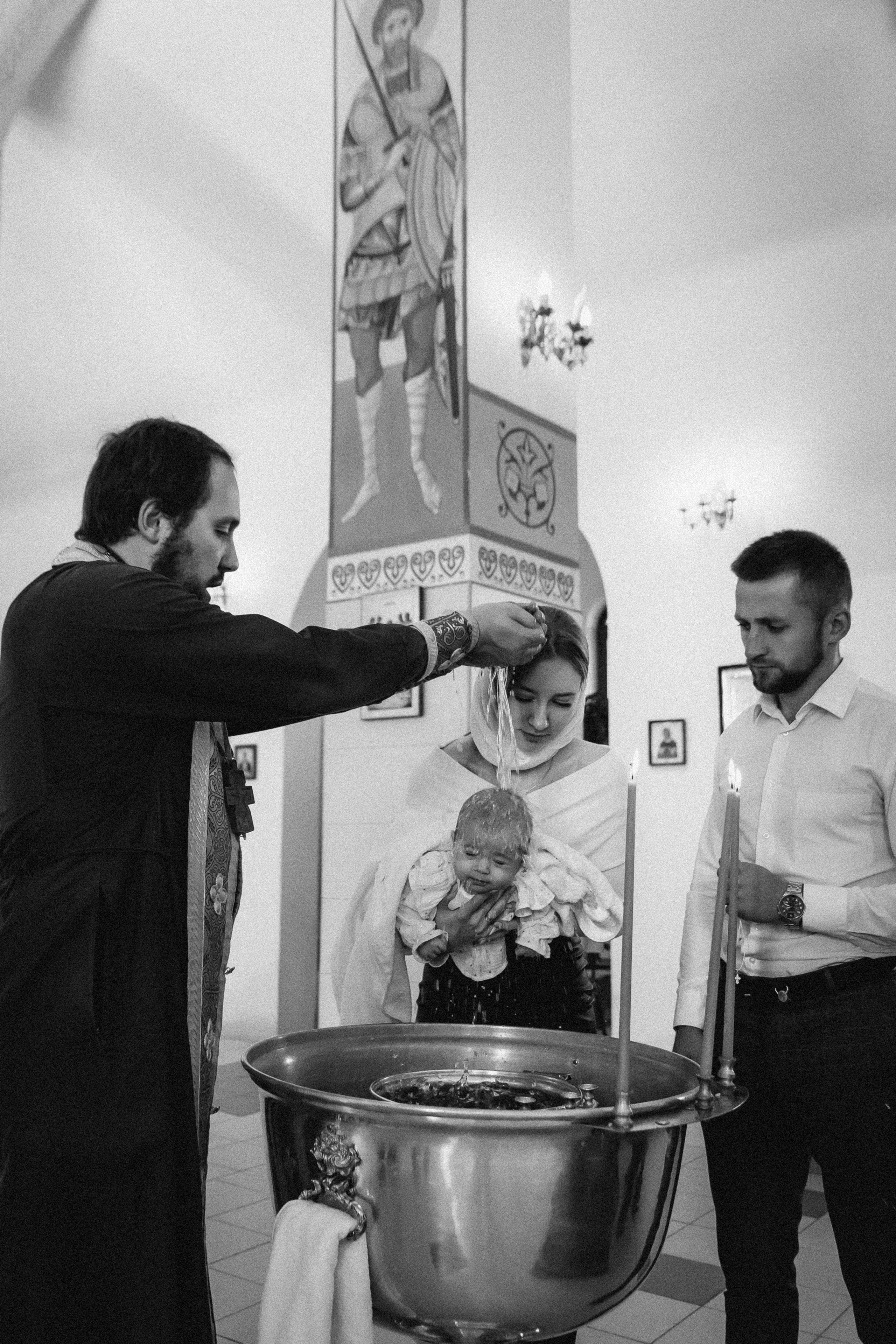 Крещение Анисии. Семейный фотограф Минск Усова Ольга