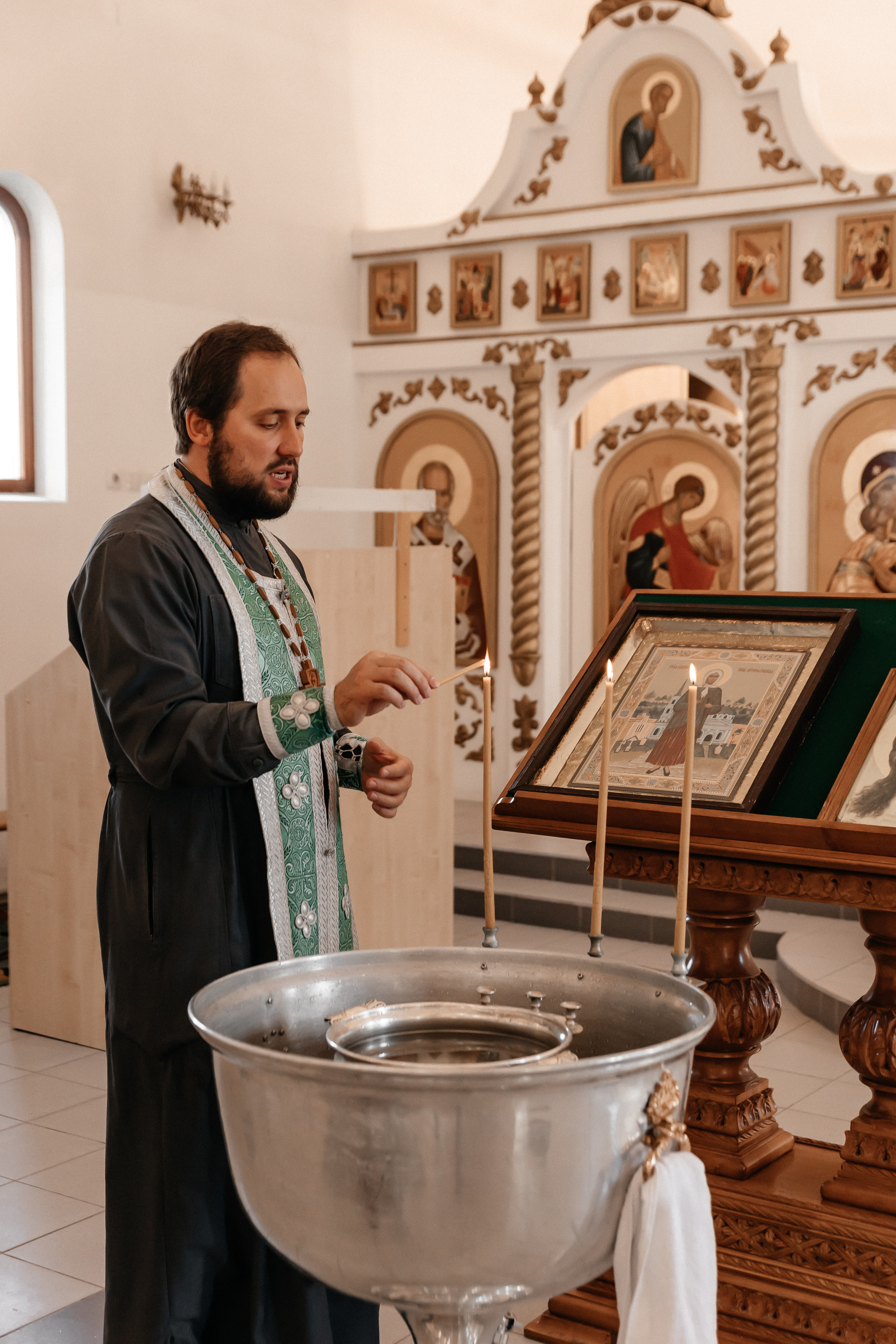 Крещение Анисии. Семейный фотограф Минск Усова Ольга