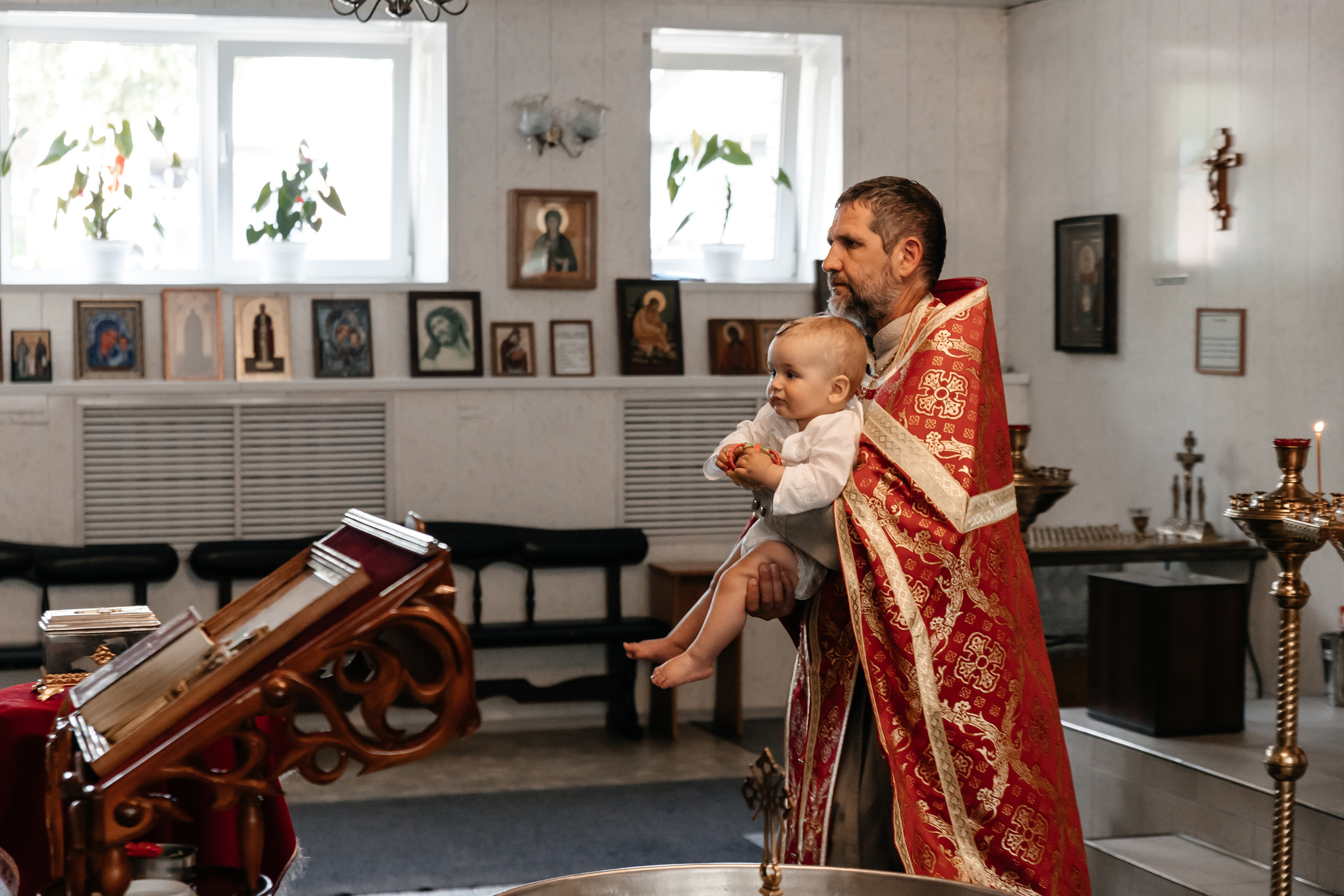 Крещение Никиты. Семейный фотограф Минск Усова Ольга