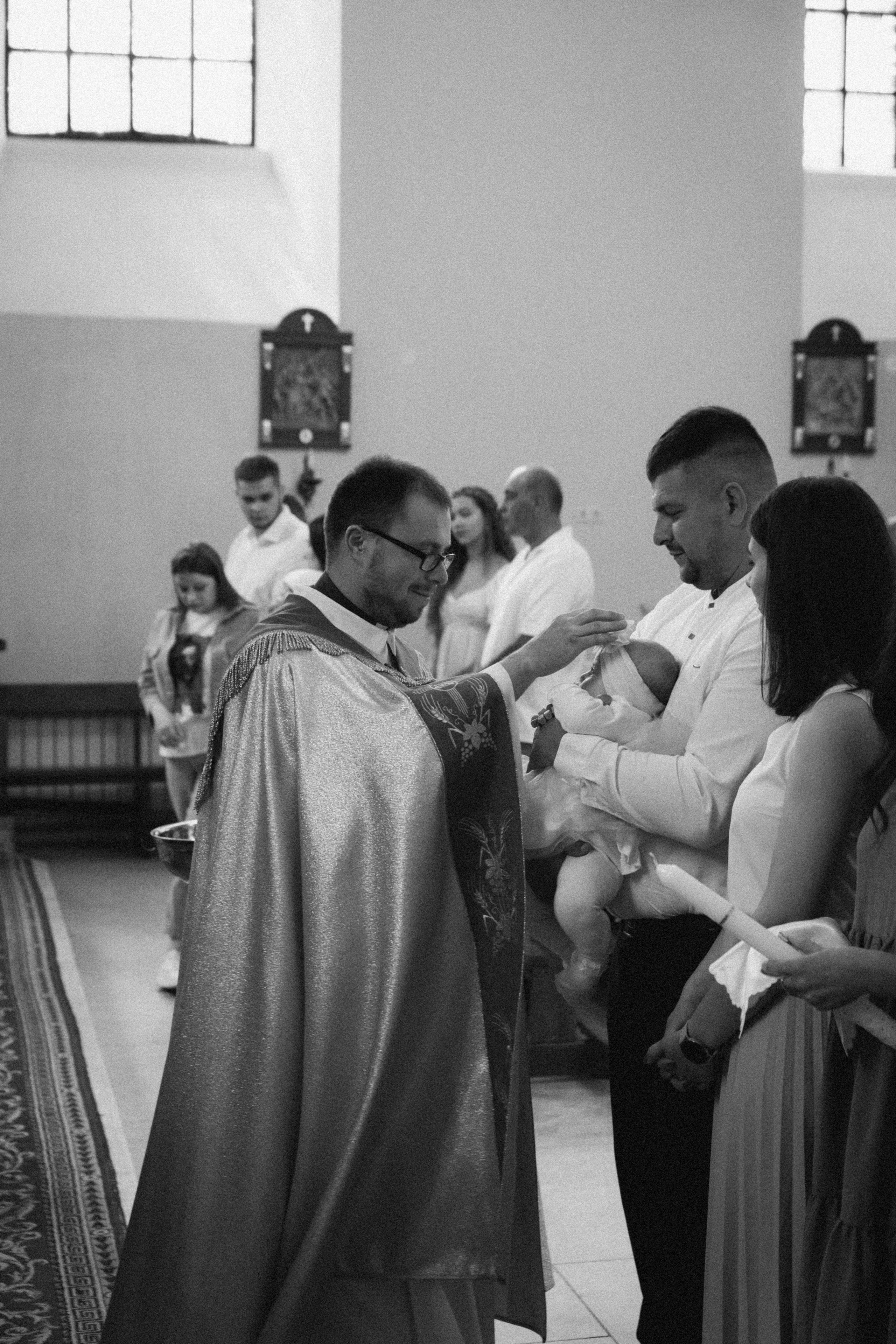 Крещение Полины. Семейный фотограф Минск Усова Ольга