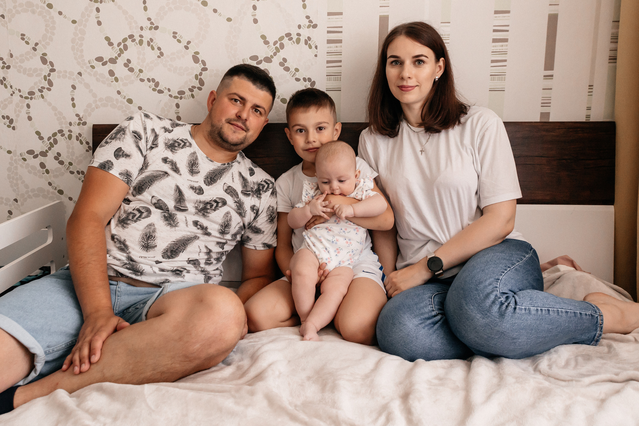 Наташа, Денис, Артем и Полина. Семейный фотограф Минск Усова Ольга