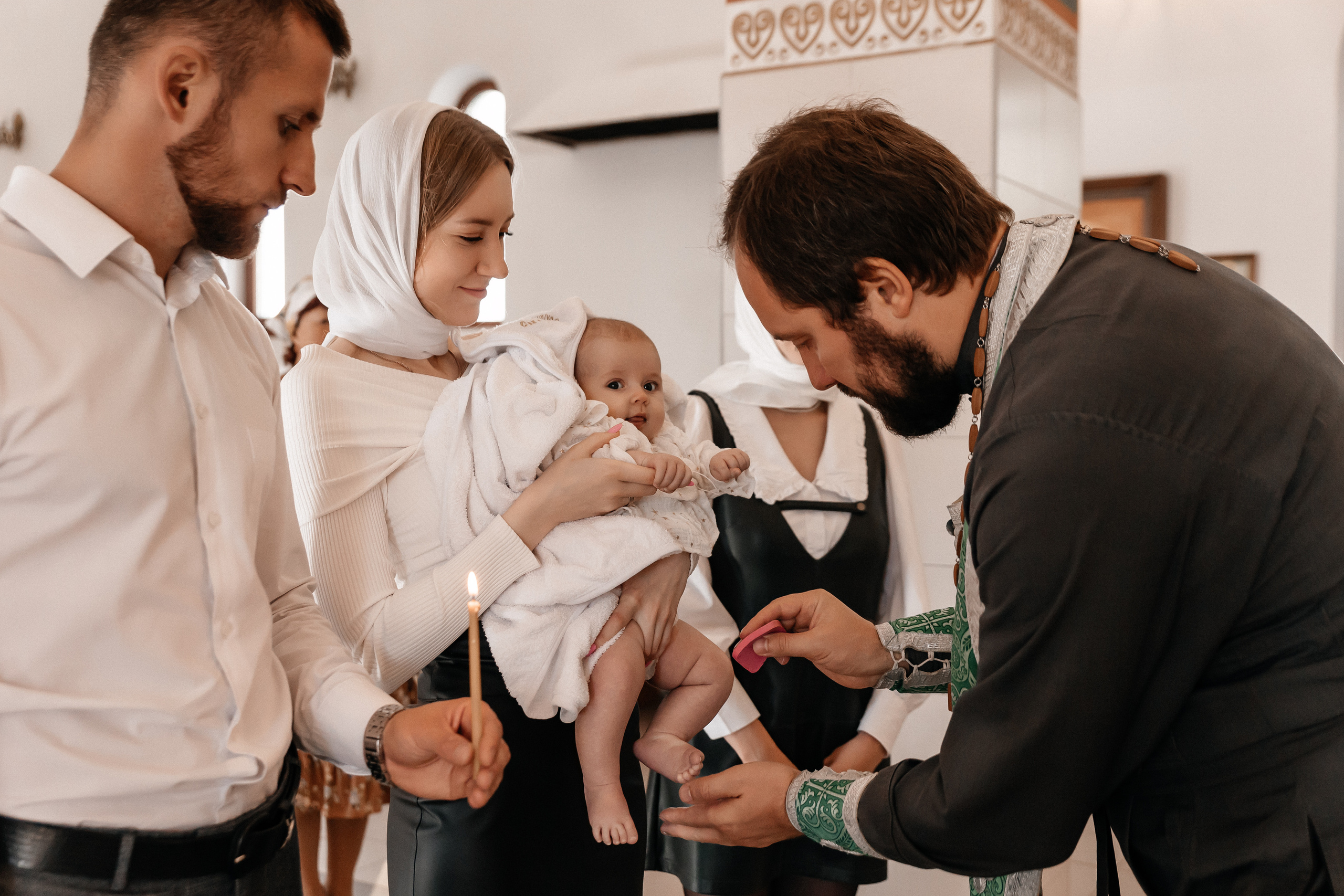 Крещение Анисии. Семейный фотограф Минск Усова Ольга