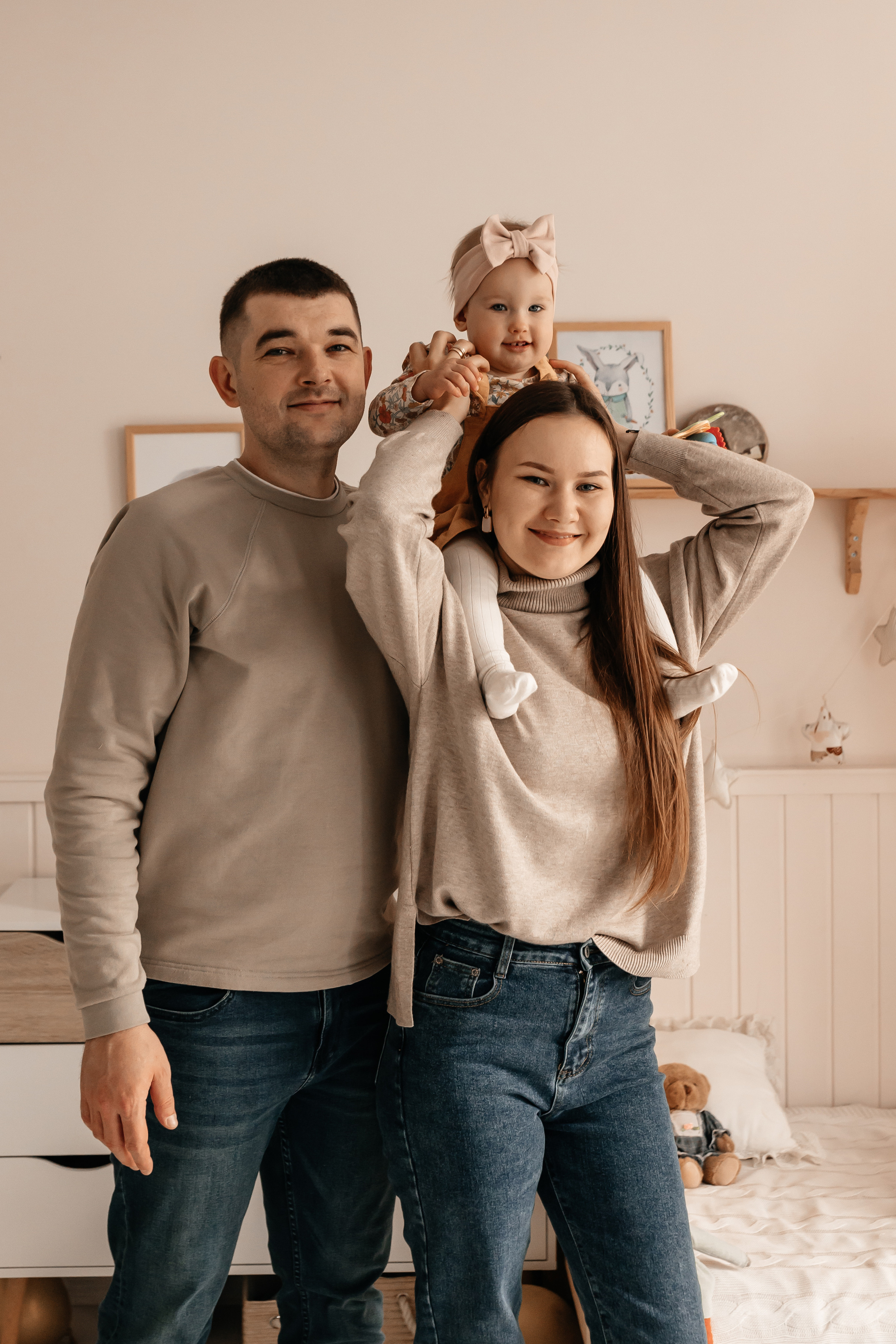 Наталья, Артем и Ксюша. Семейный фотограф Минск Усова Ольга