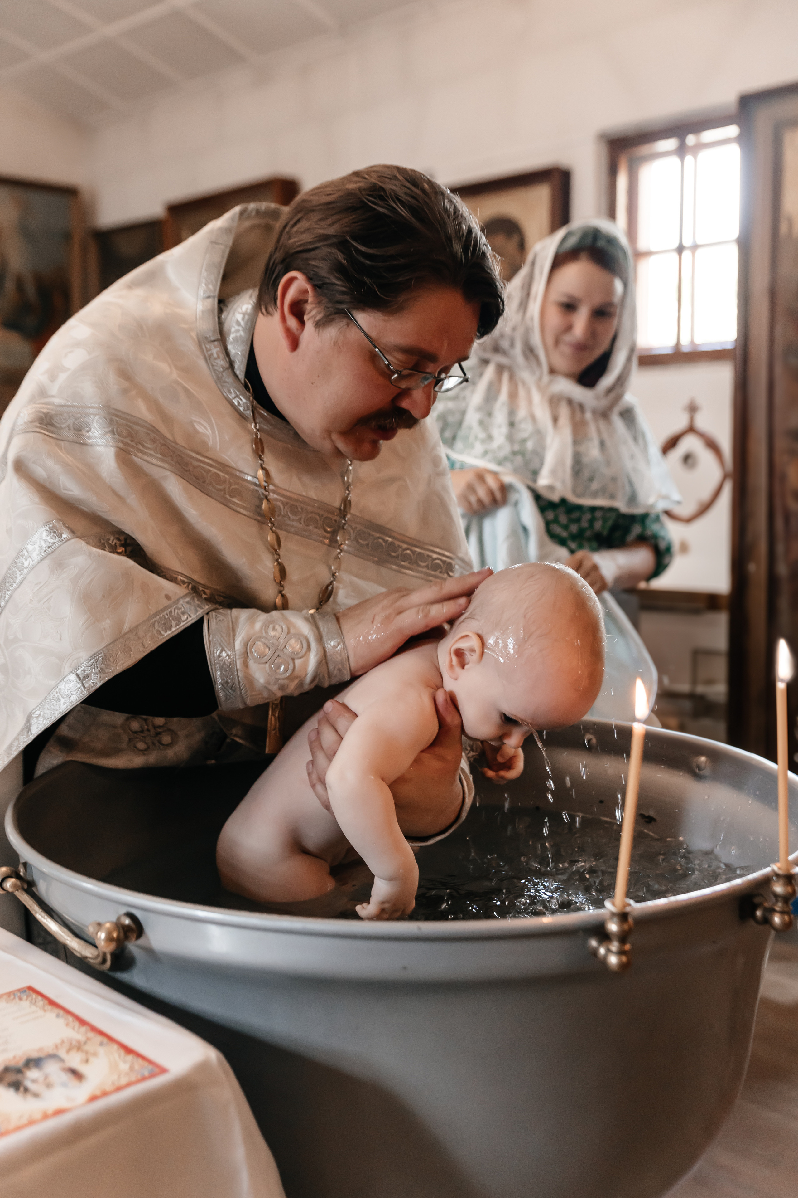 Крещение Надежды. Семейный фотограф Минск Усова Ольга