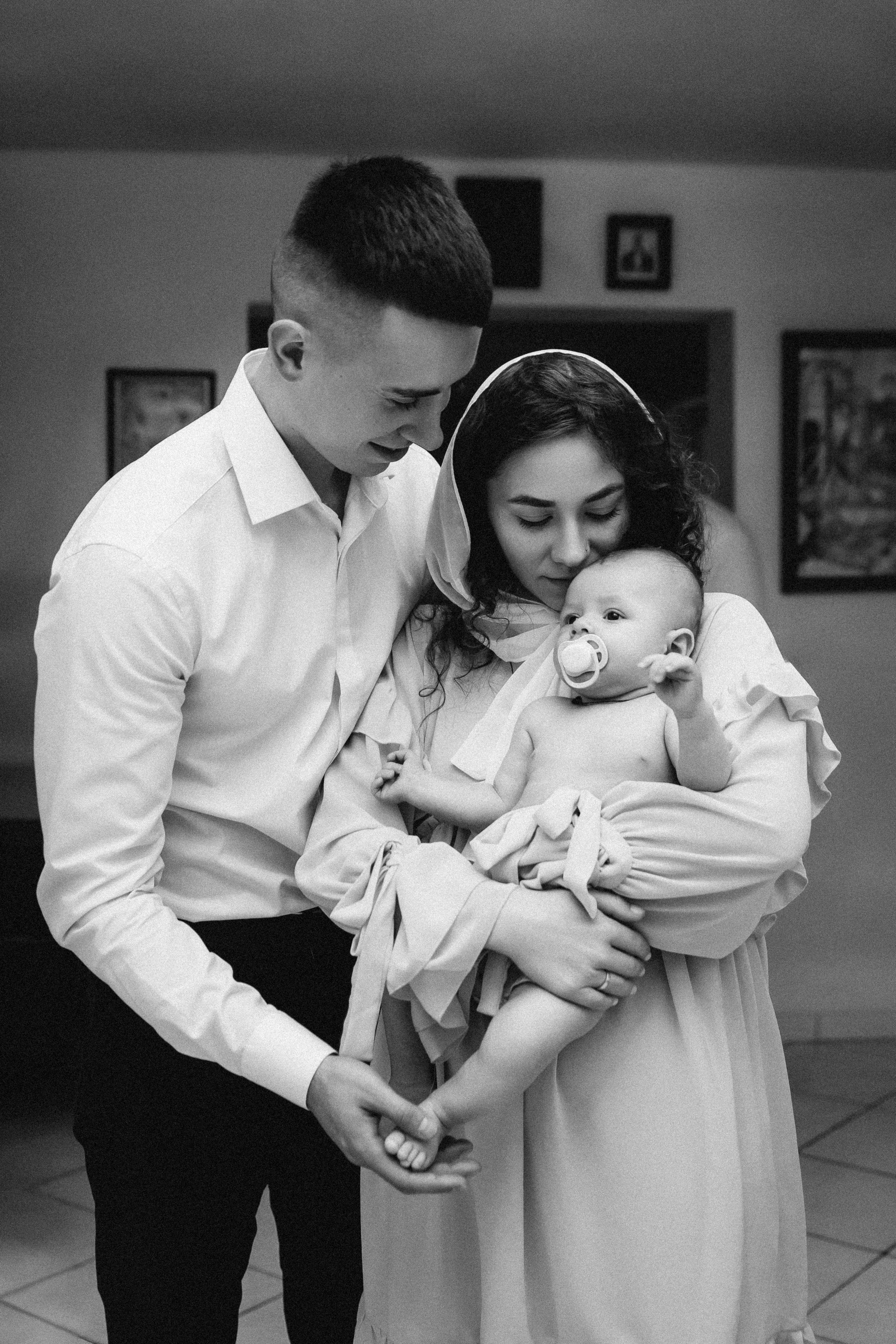 Крещение Марка. Семейный фотограф Минск Усова Ольга