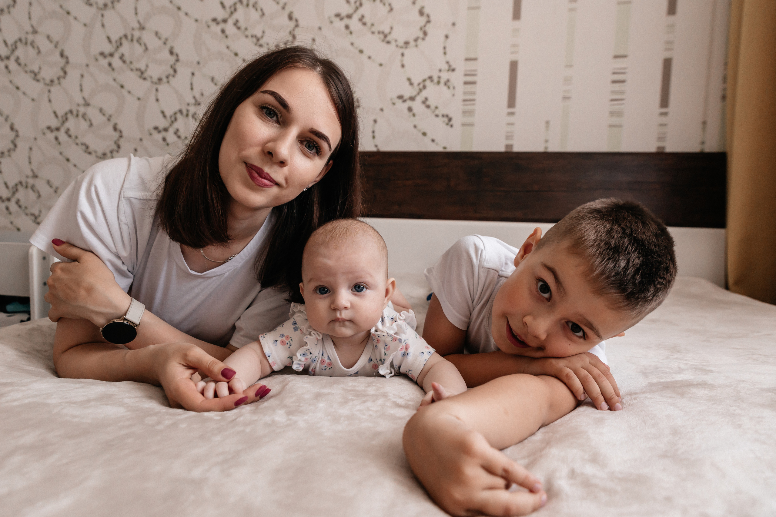 Наташа, Денис, Артем и Полина. Семейный фотограф Минск Усова Ольга