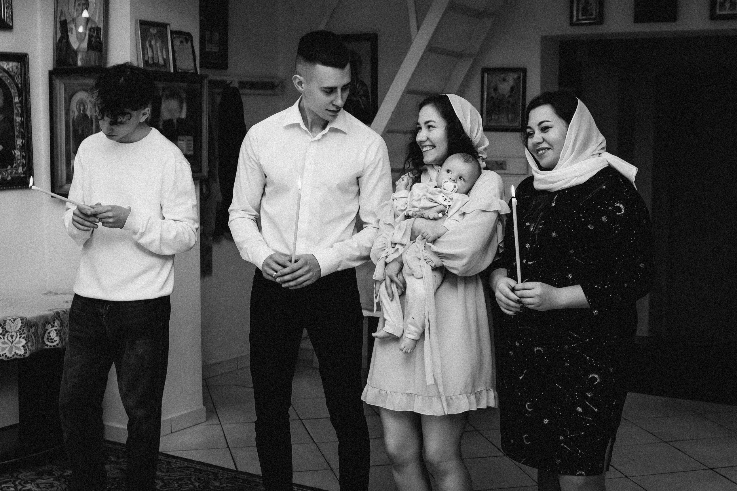 Крещение Марка. Семейный фотограф Минск Усова Ольга