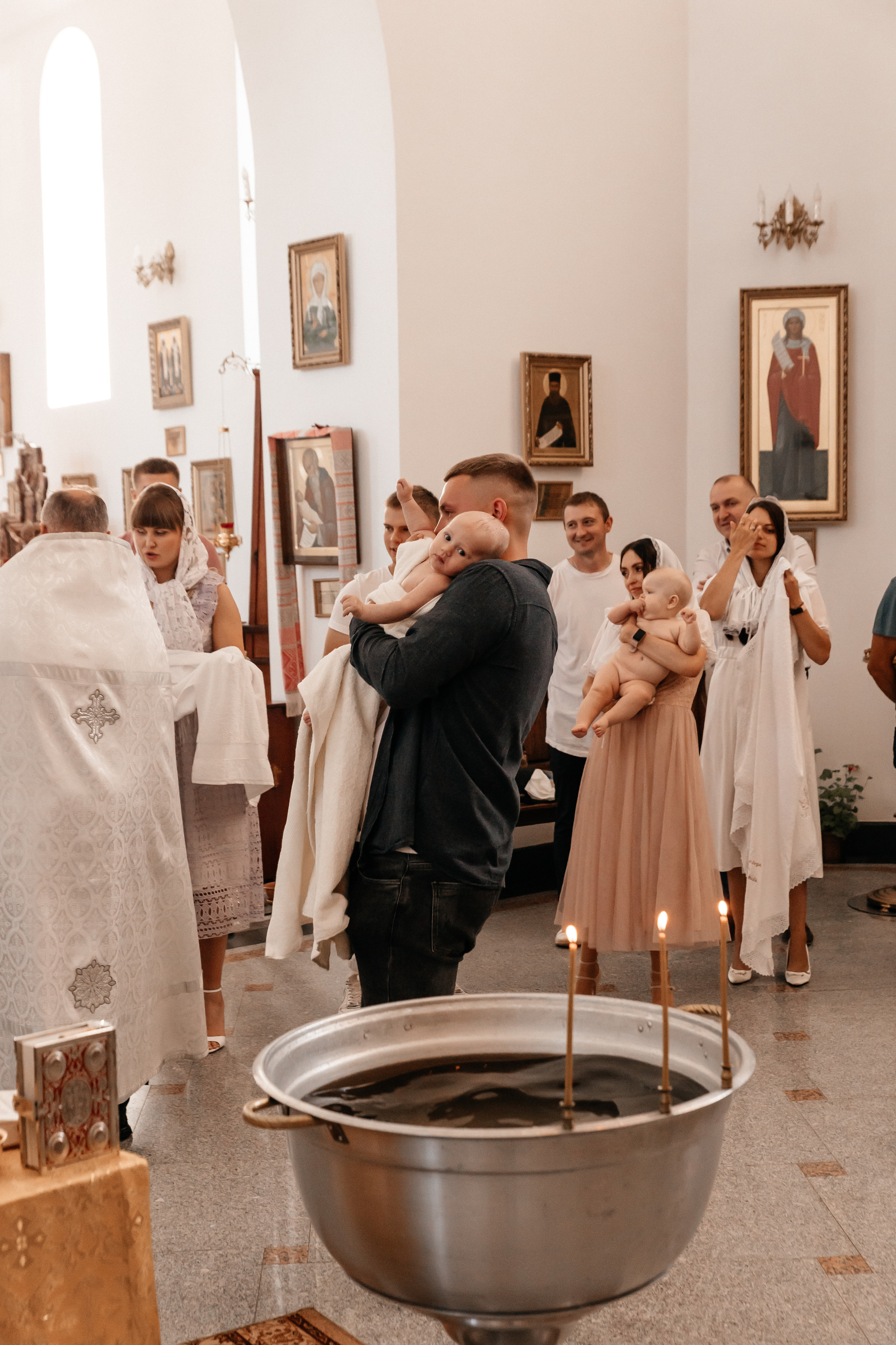 Крещение Тимофея. Семейный фотограф Минск Усова Ольга