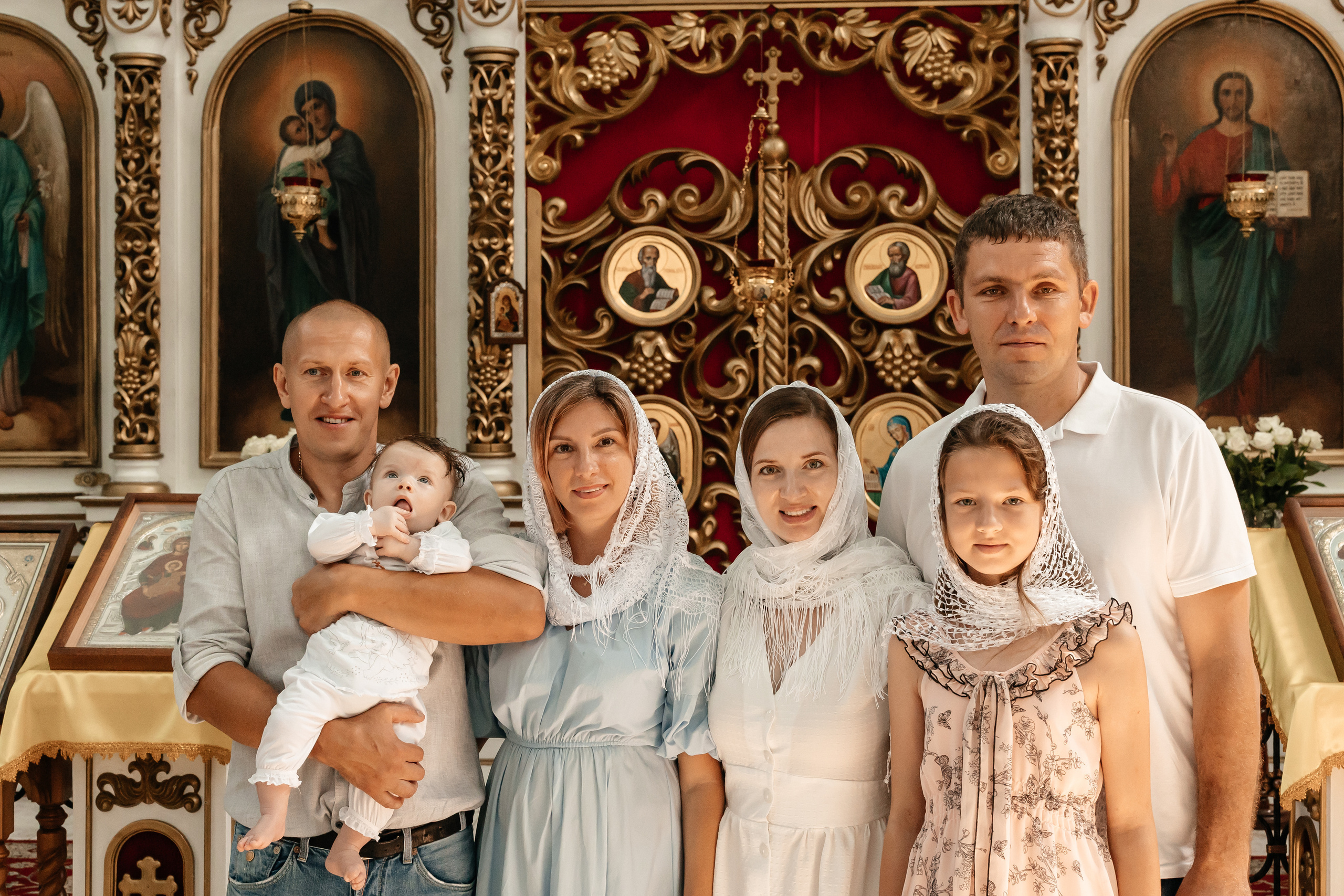 Крещение Никиты. Семейный фотограф Минск Усова Ольга