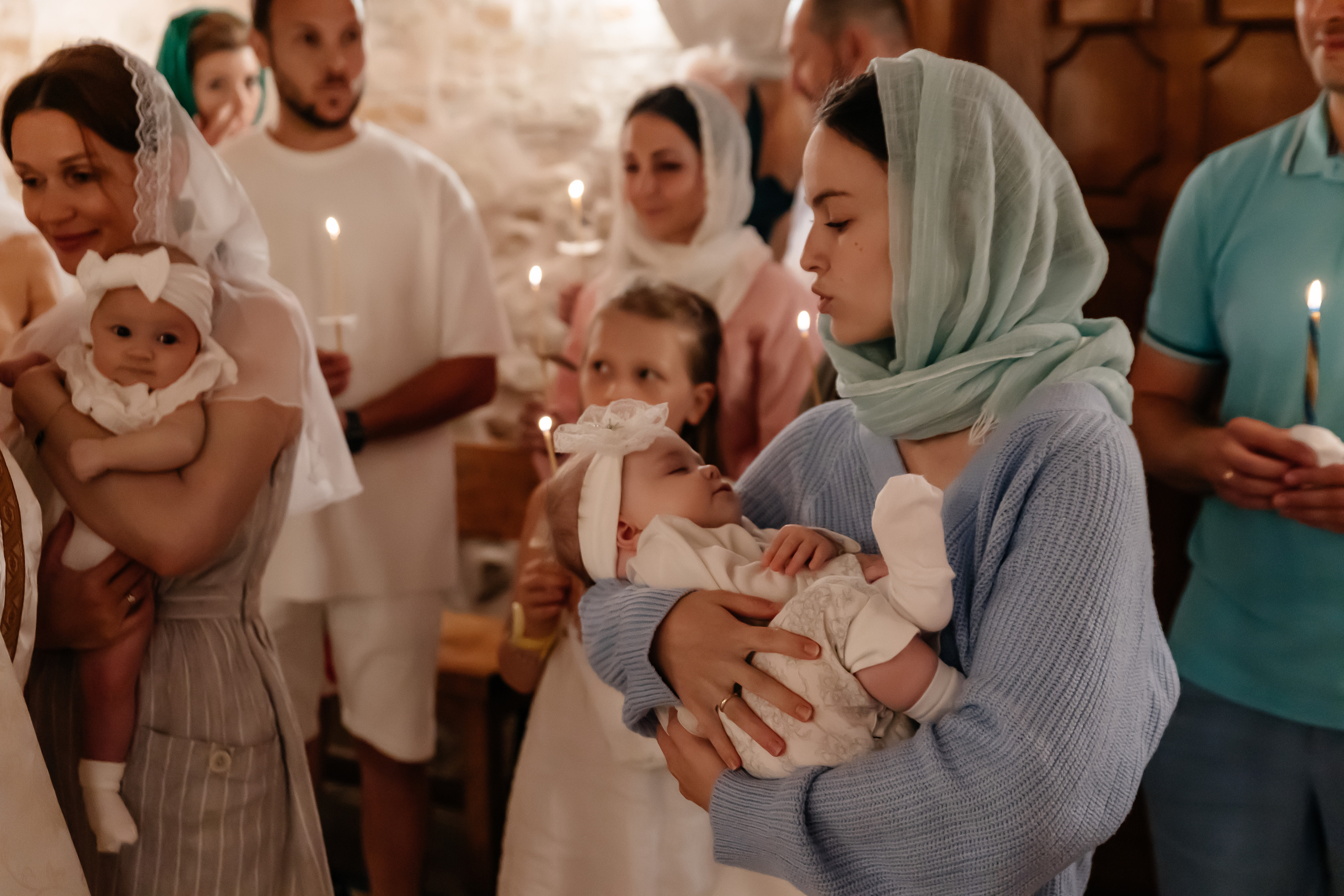 Крещение Маргариты (конфиденциальное). Семейный фотограф Минск Усова Ольга