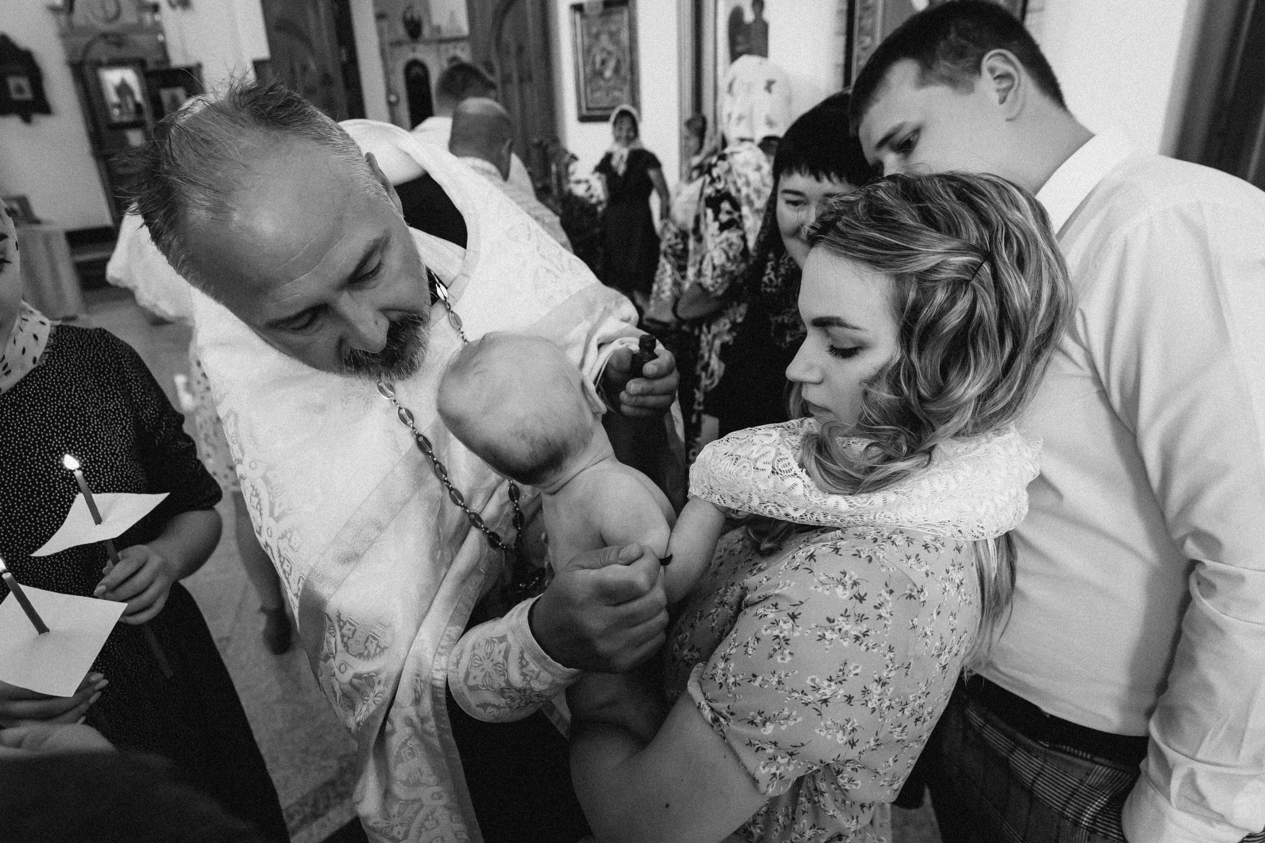 Крещение Тимофея. Семейный фотограф Минск Усова Ольга