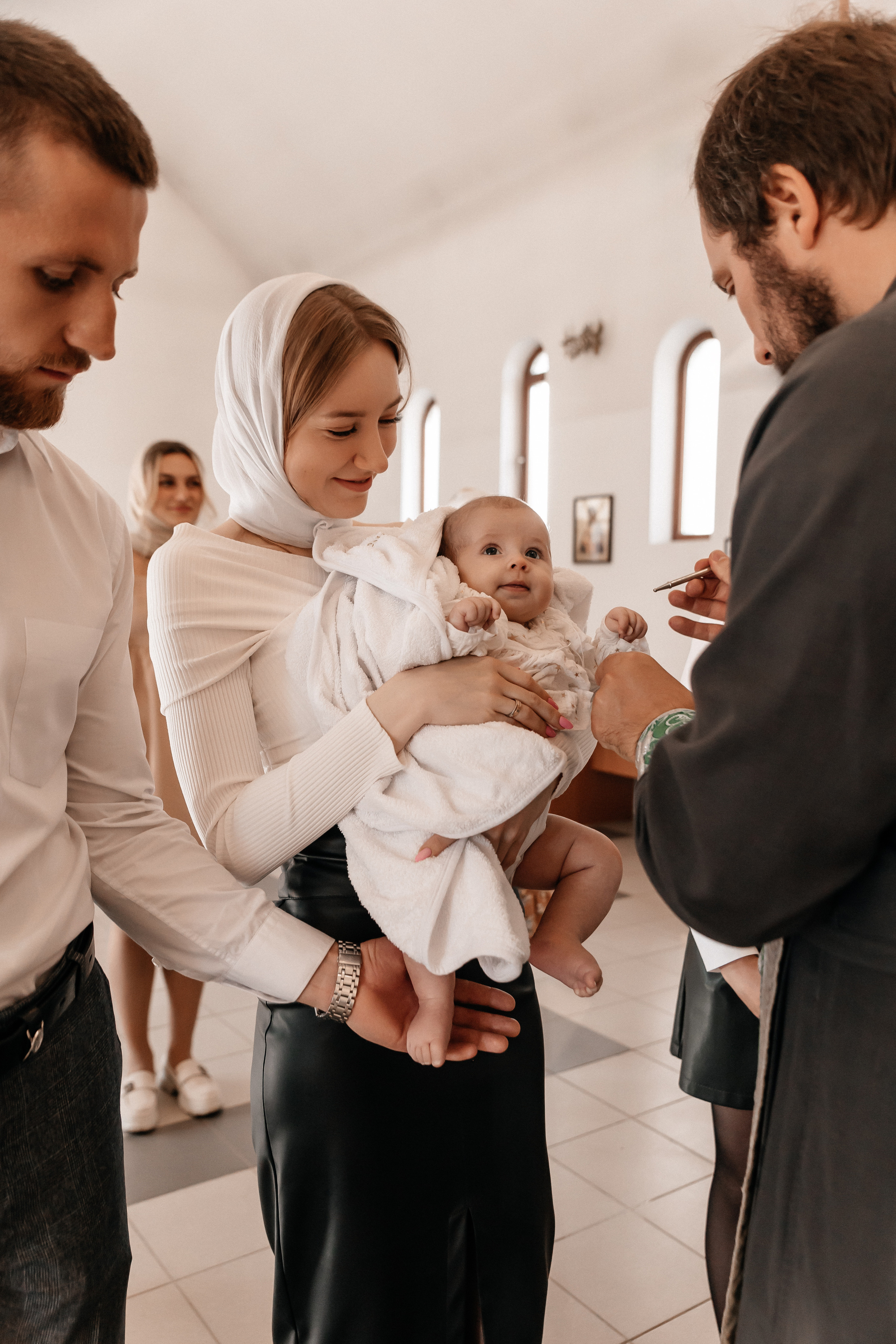 Крещение Анисии. Семейный фотограф Минск Усова Ольга