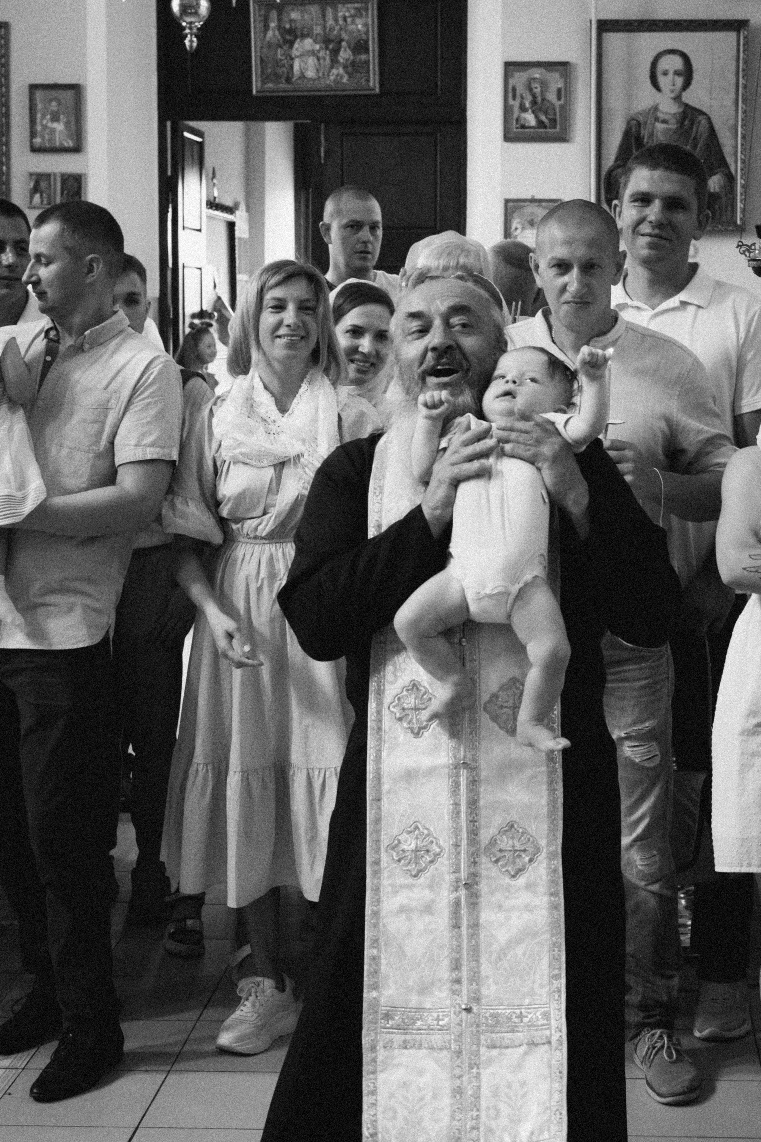 Крещение Никиты. Семейный фотограф Минск Усова Ольга