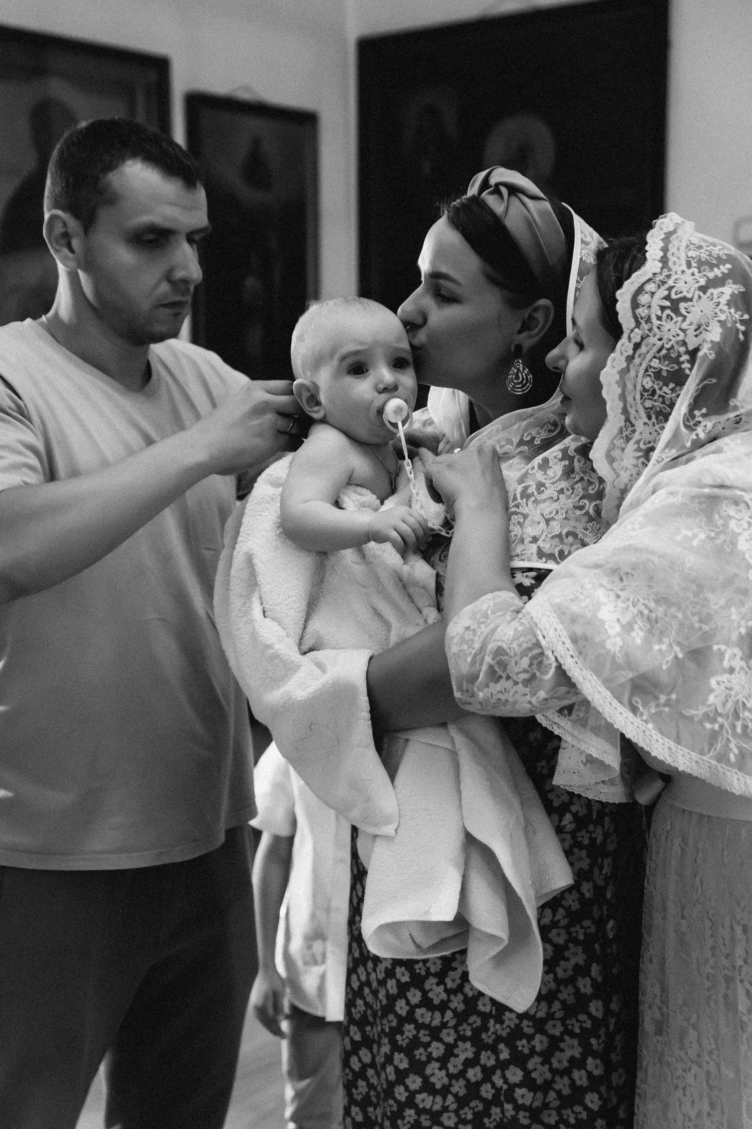 Крещение Надежды. Семейный фотограф Минск Усова Ольга