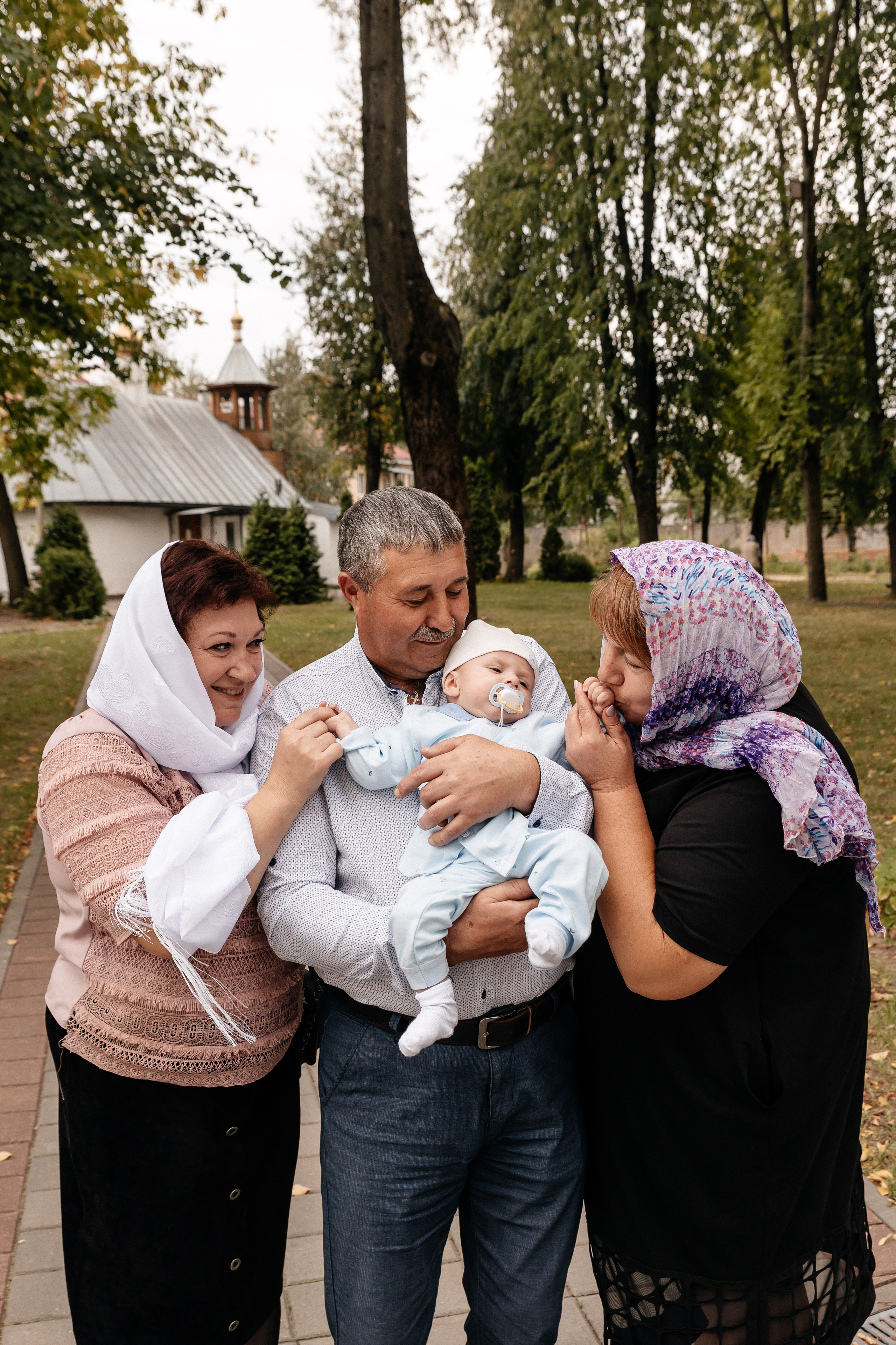 Крещение Марка. Семейный фотограф Минск Усова Ольга