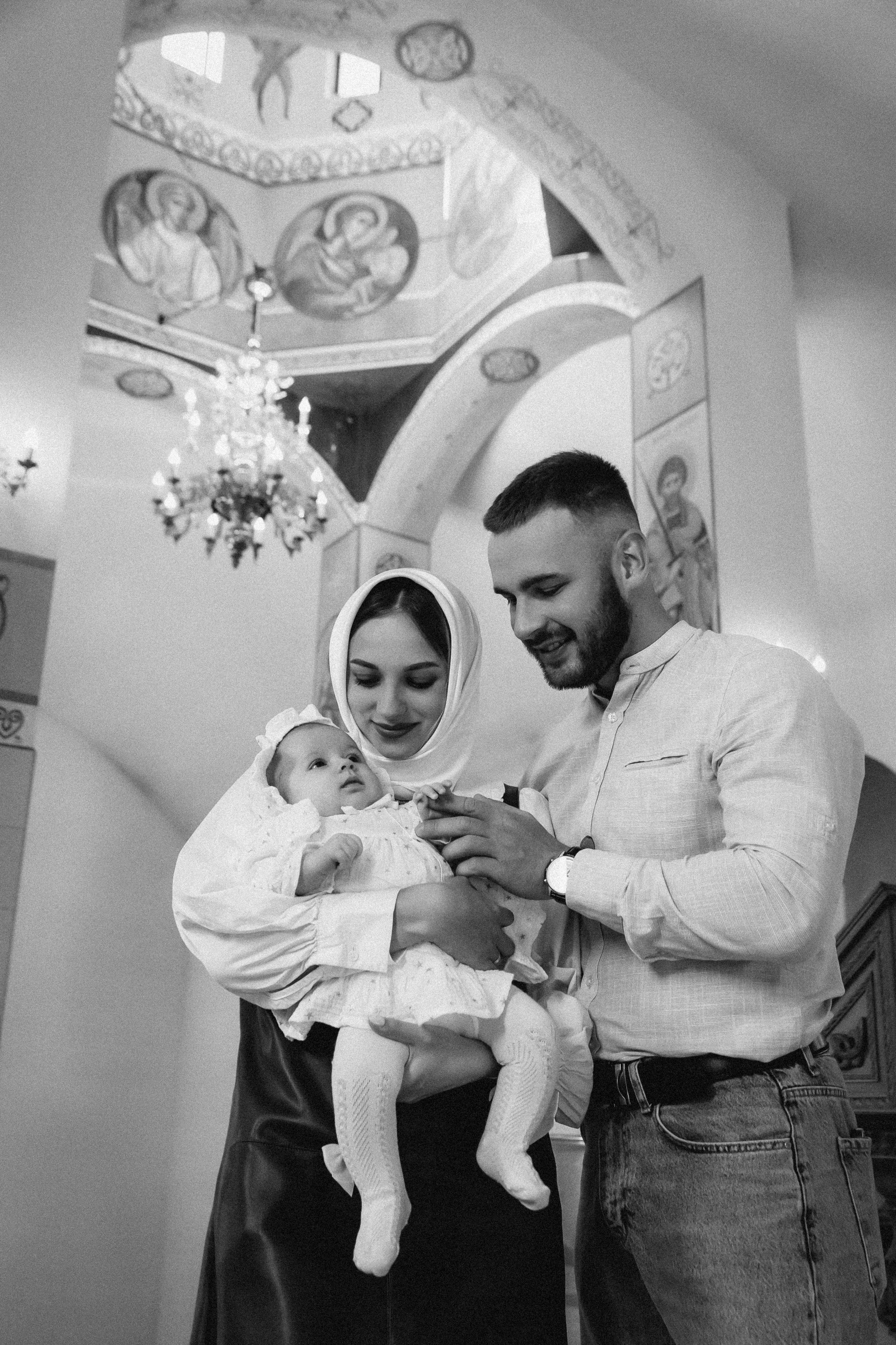 Крещение Анисии. Семейный фотограф Минск Усова Ольга