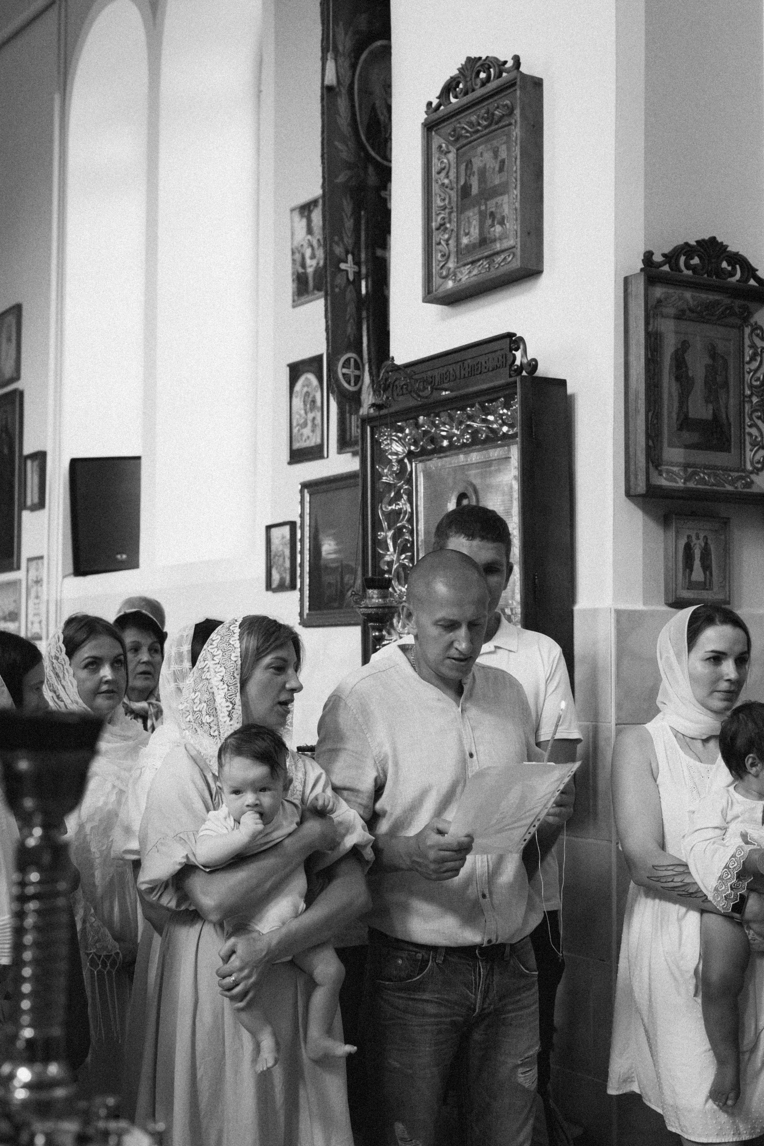 Крещение Никиты. Семейный фотограф Минск Усова Ольга