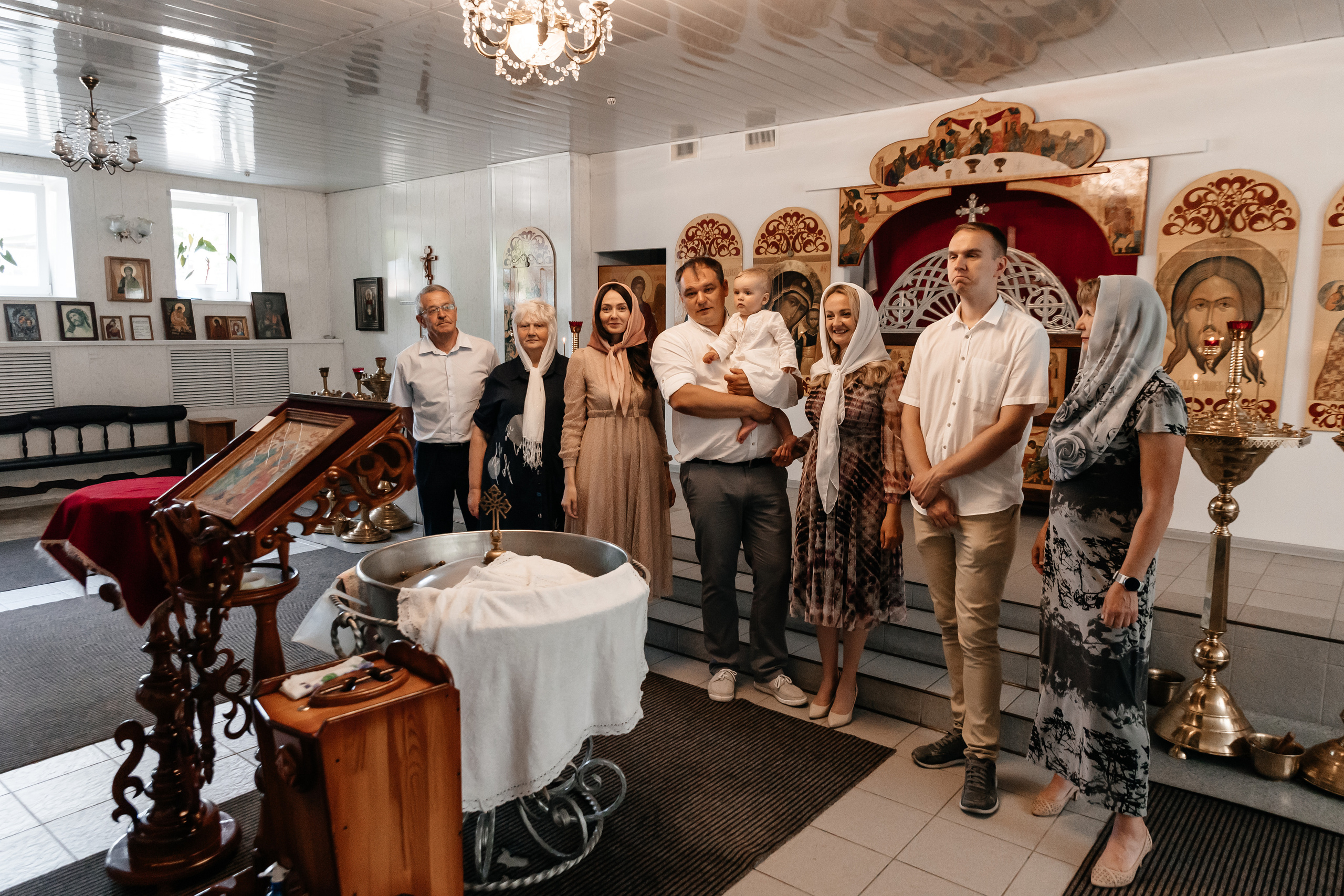 Крещение Никиты. Семейный фотограф Минск Усова Ольга