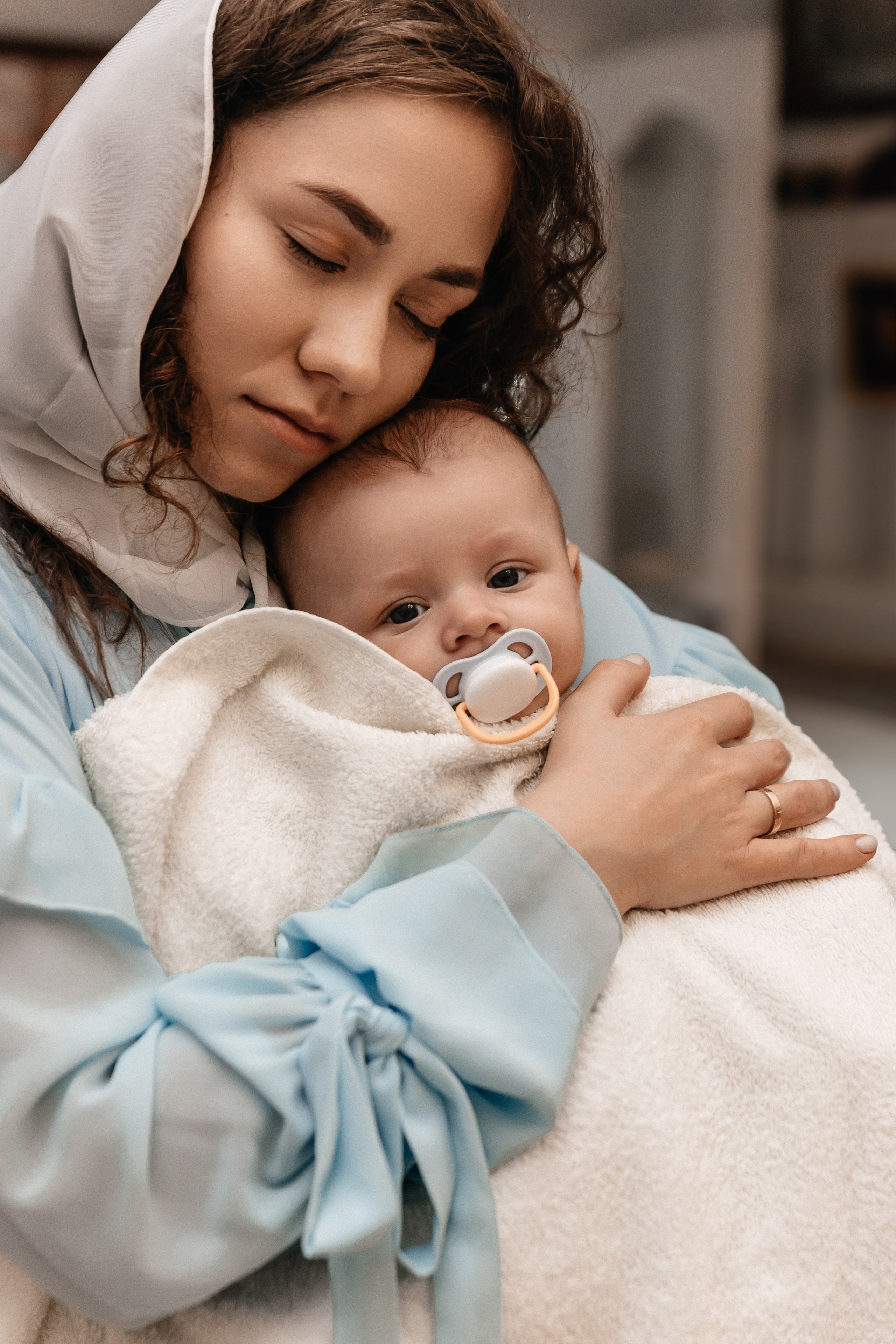 Крещение Марка. Семейный фотограф Минск Усова Ольга
