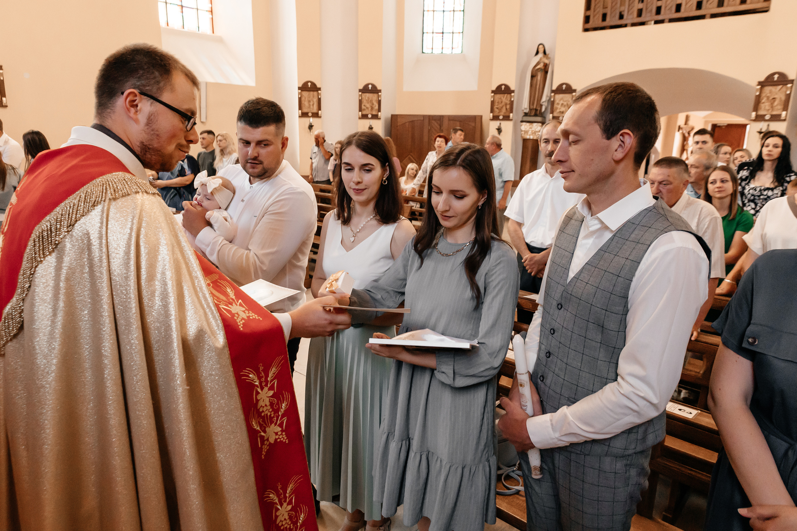 Крещение Полины. Семейный фотограф Минск Усова Ольга
