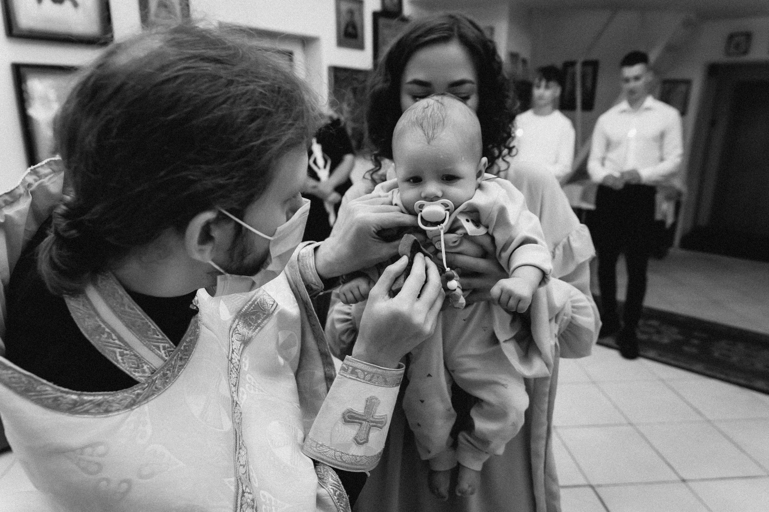 Крещение Марка. Семейный фотограф Минск Усова Ольга