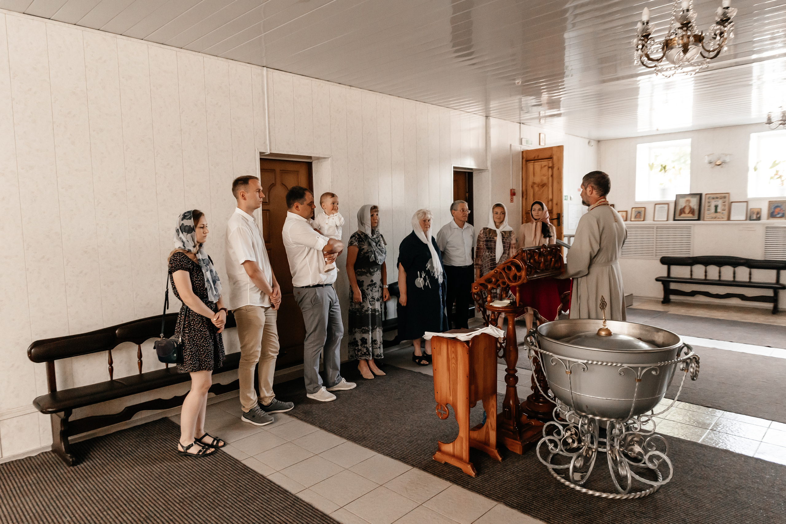 Крещение Никиты. Семейный фотограф Минск Усова Ольга