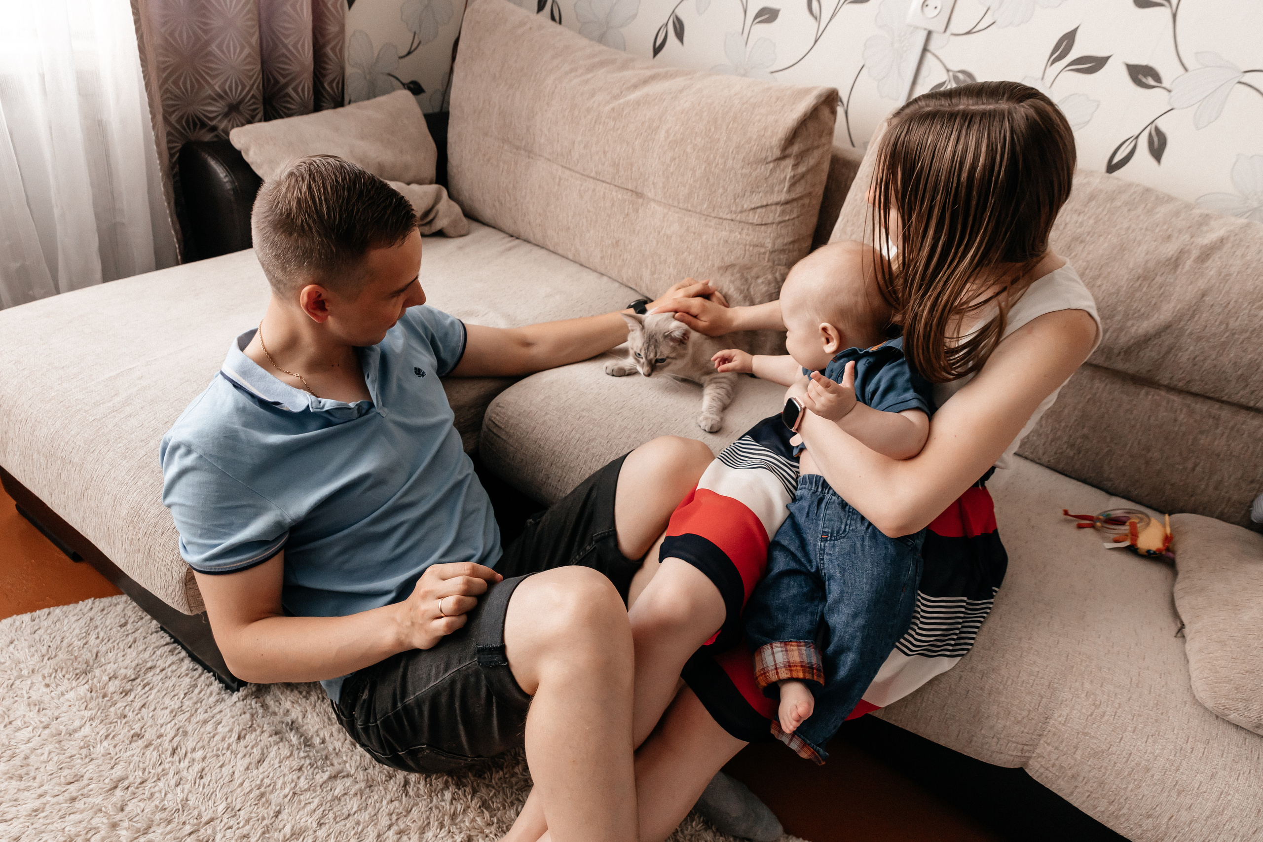 Юля, Витя, Мирон и Марфуня. Семейный фотограф Минск Усова Ольга