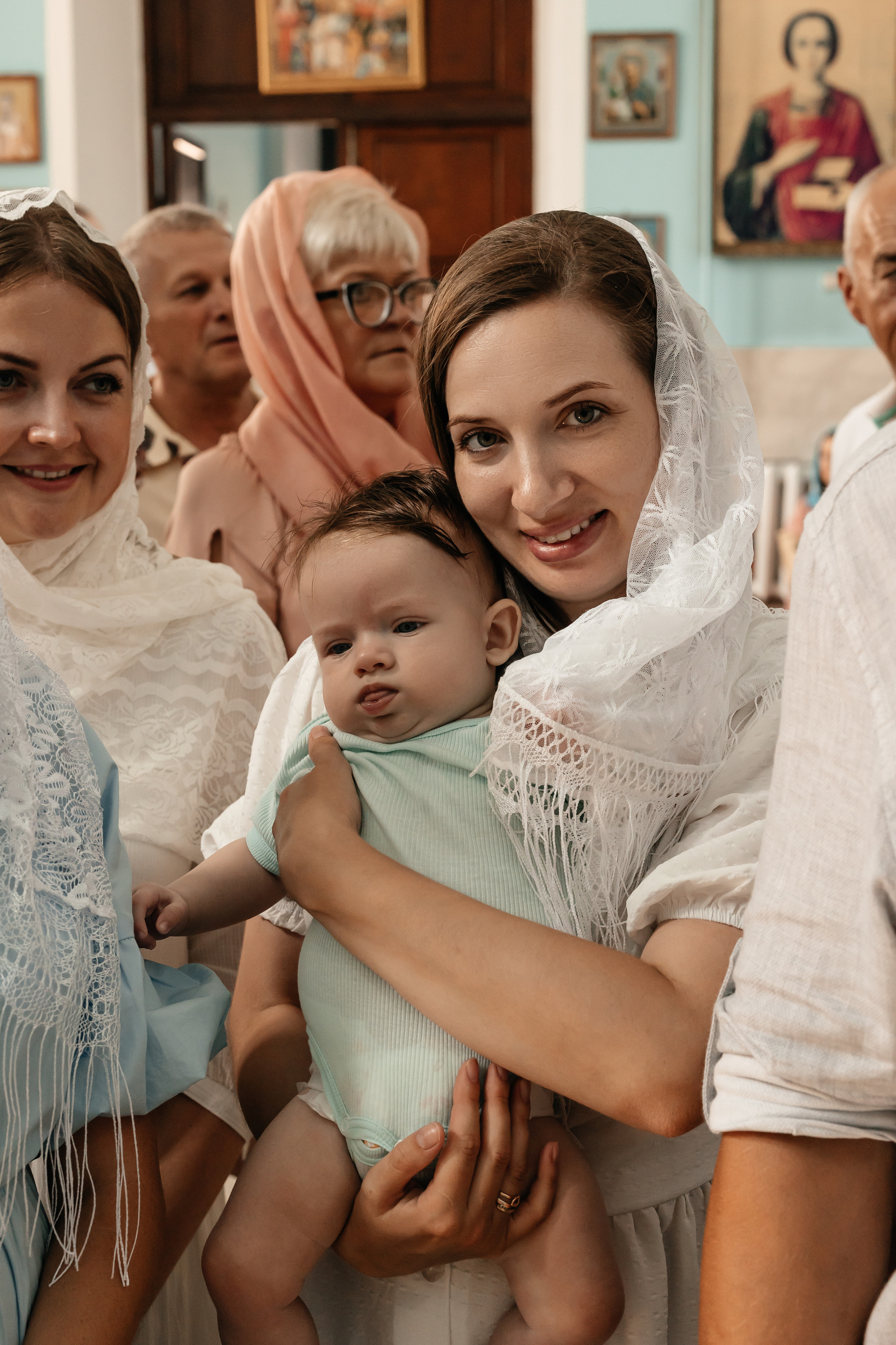 Крещение Никиты. Семейный фотограф Минск Усова Ольга