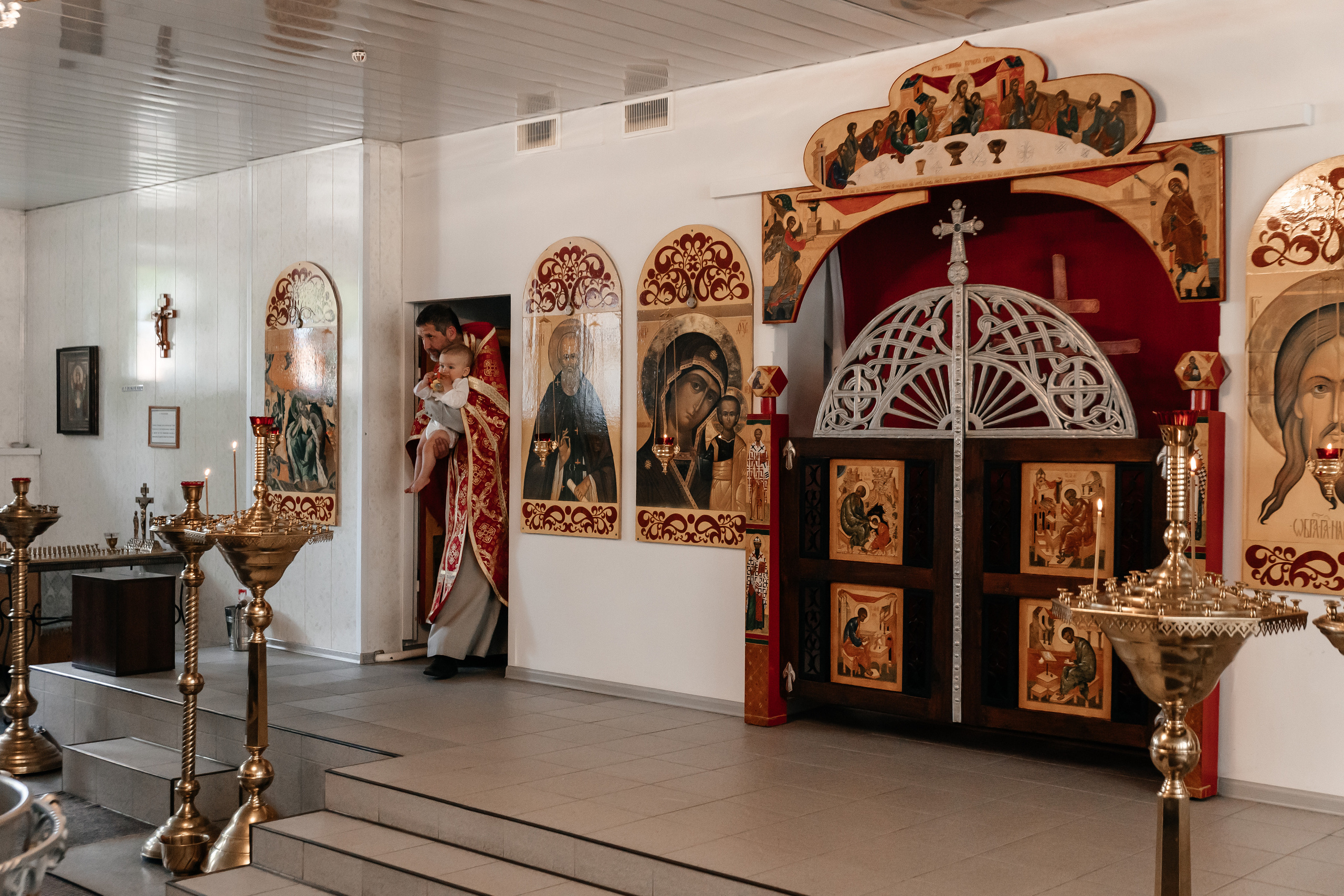 Крещение Никиты. Семейный фотограф Минск Усова Ольга