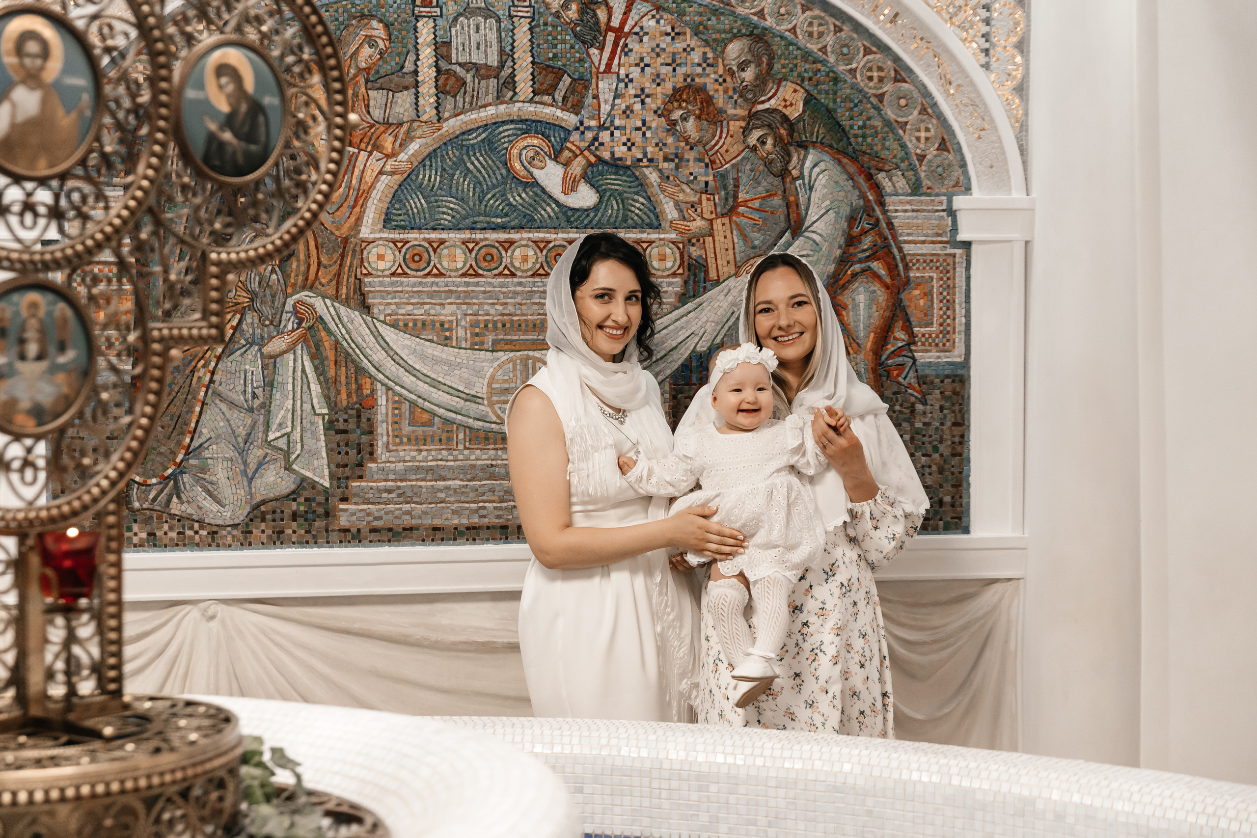 Крещение Мии. Семейный фотограф Минск Усова Ольга
